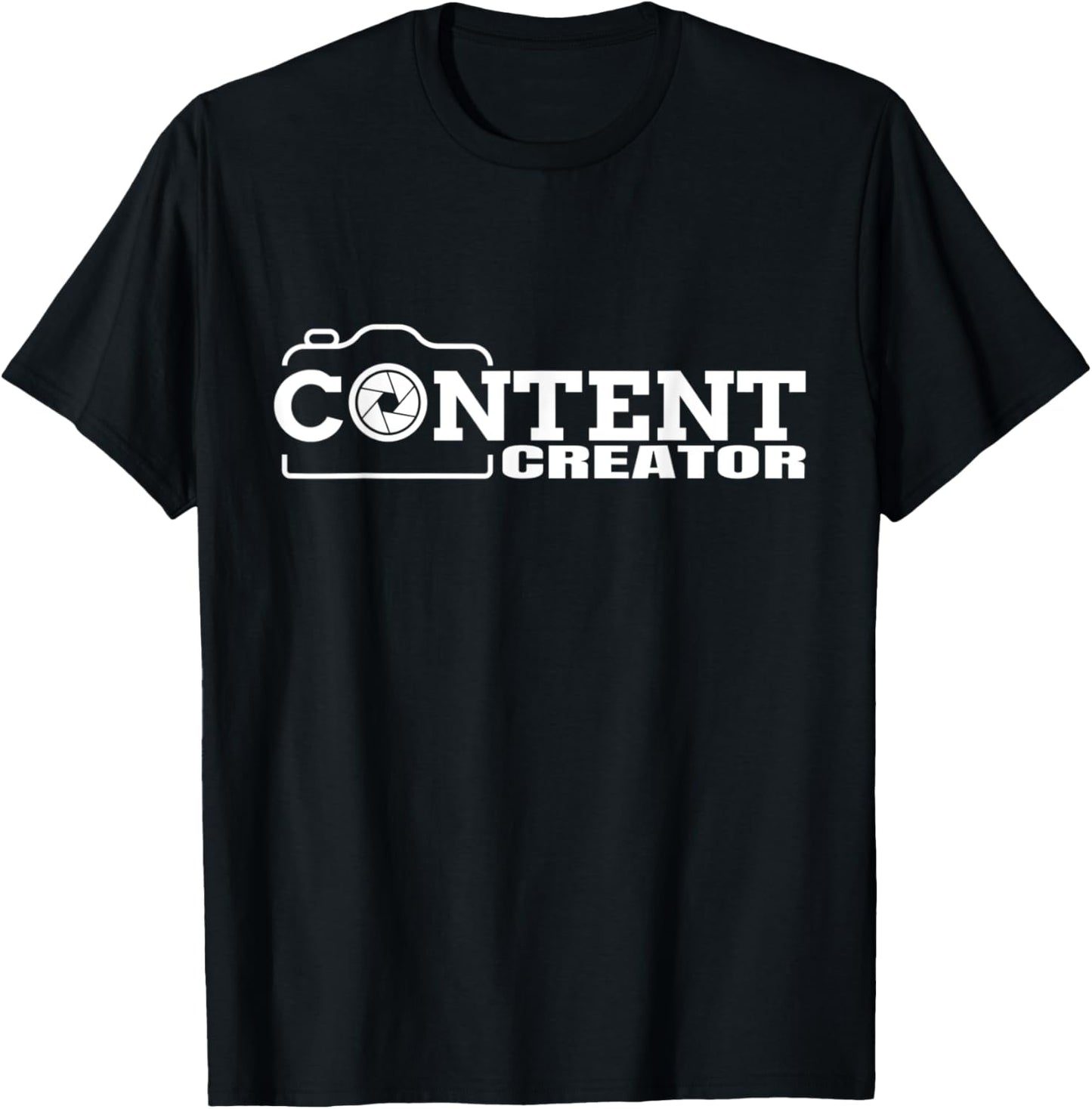 Content Creator Camera and Lens Streamer Video Maker Apparel | US Viral Style | Must-Have Style