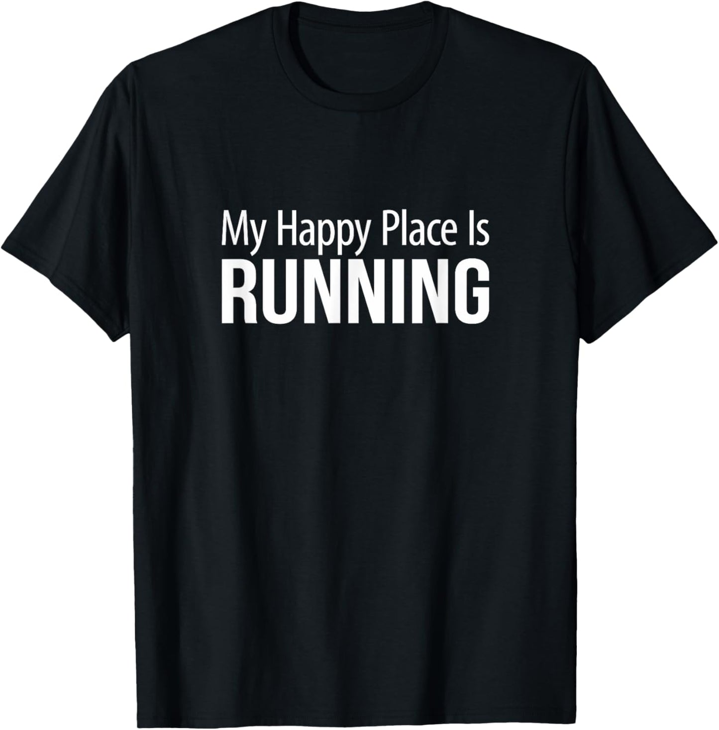 My Happy Place Is Running - Apparel | Trending 2025 | Daily Wear Essential