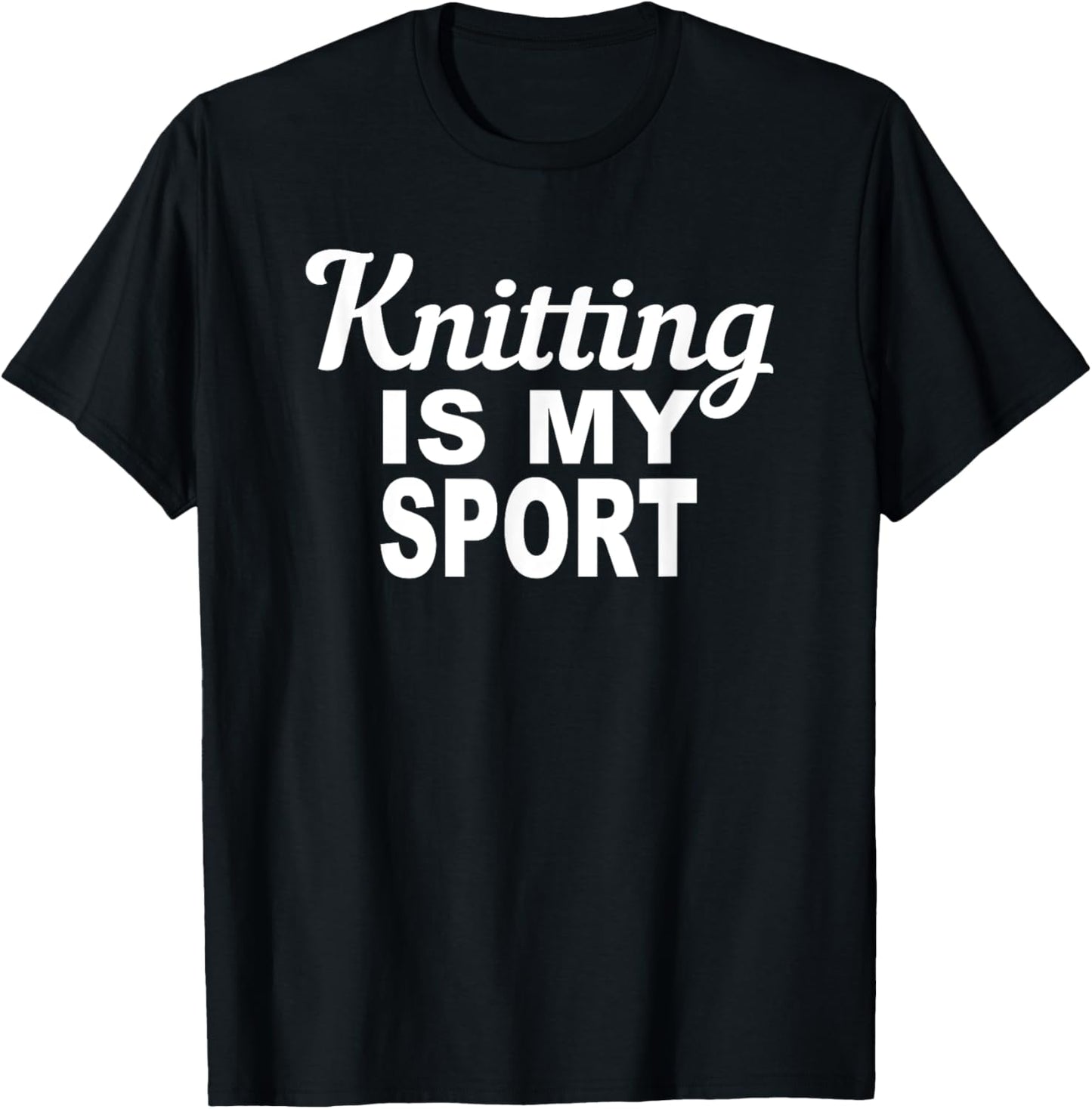 Knitting Is My Sport Sarcastic Crafty Yarn Ball Love Yarn Supply | Top Rated | Customer Favorite