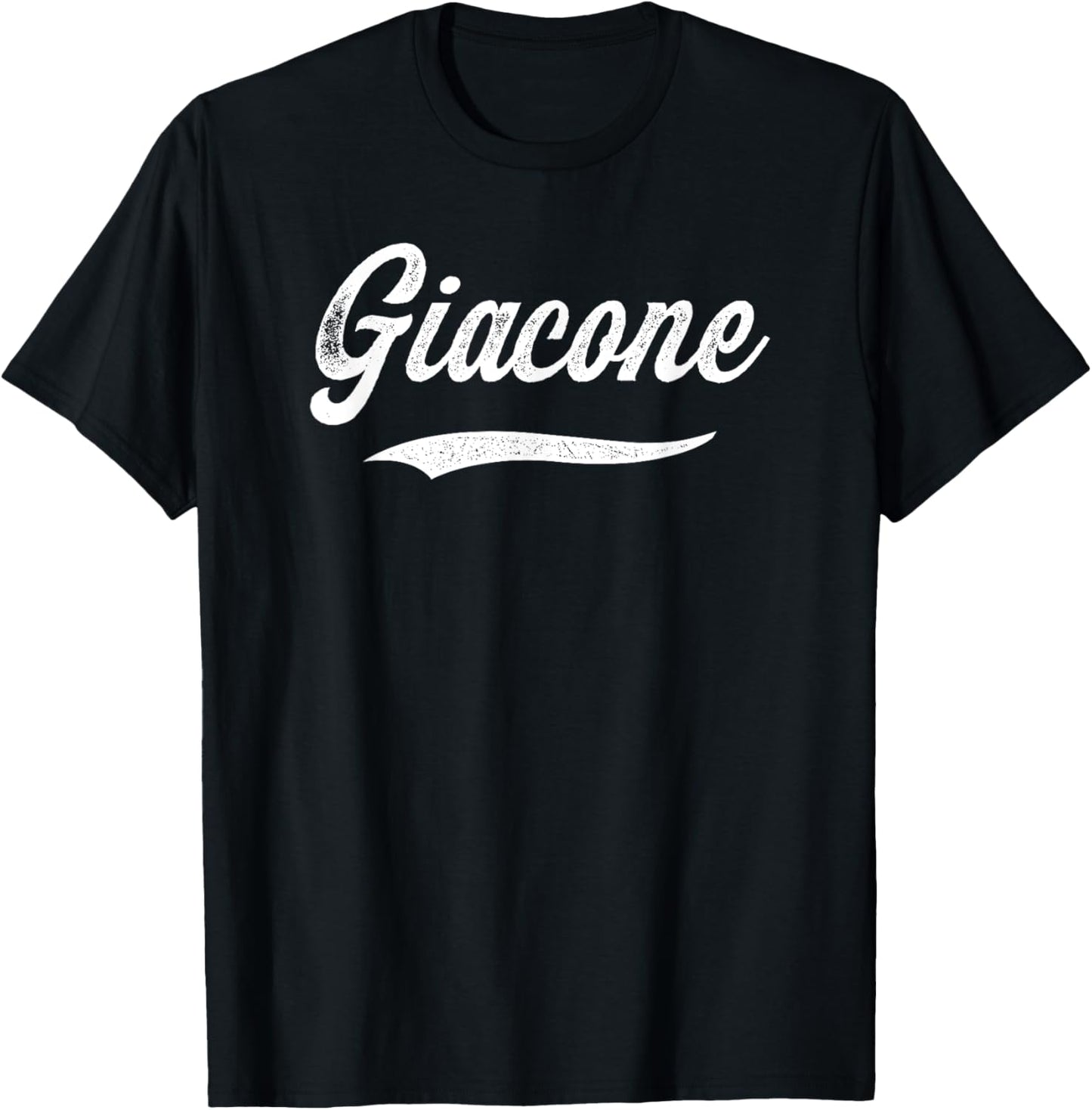Distressed Script Michael Giacone Prospect Baseball Fan Gear Apparel | Viral Streetwear Style