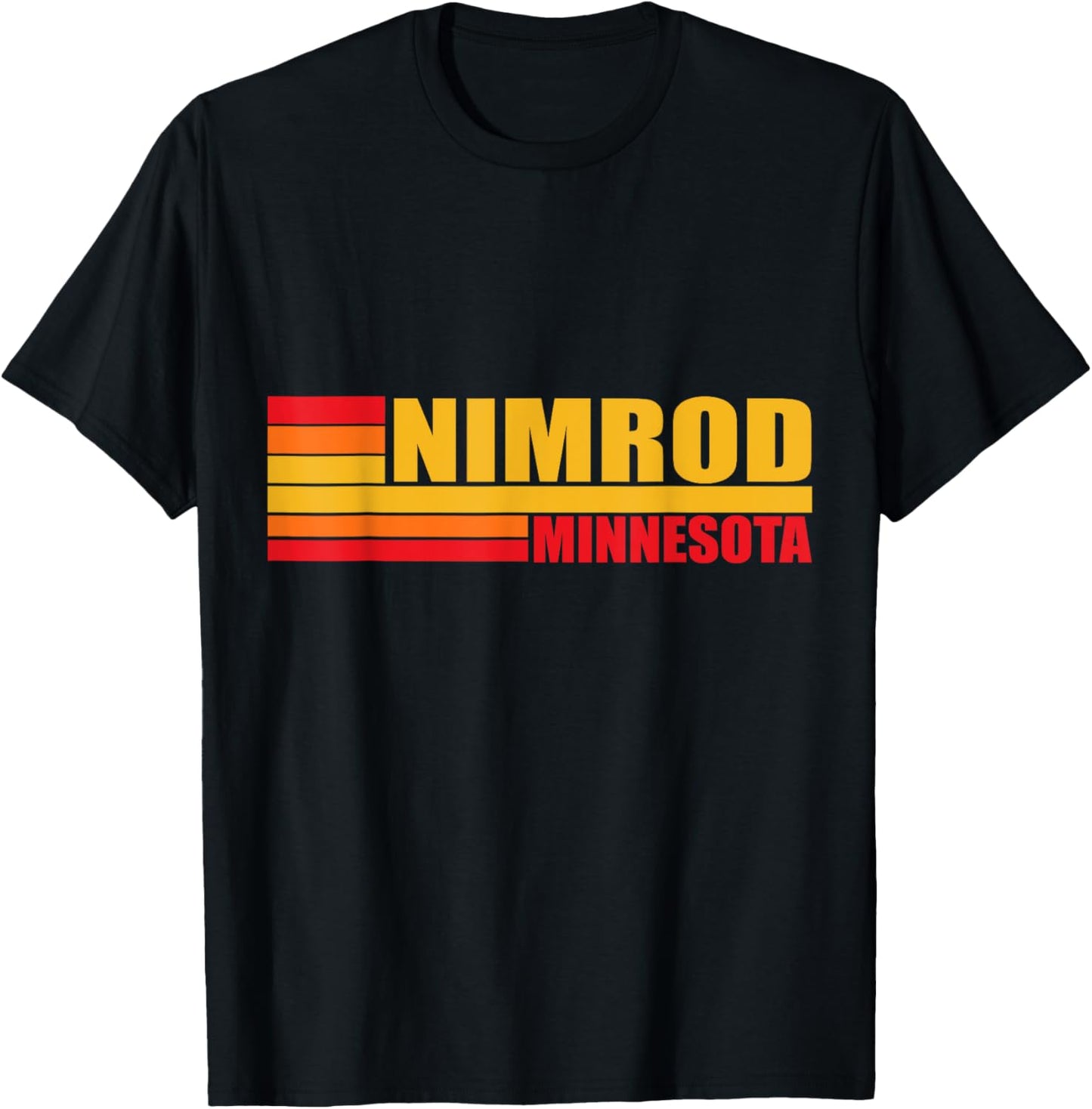 Red Vintage Nimrod City Fun Real Place in Minnesota MN Apparel | Trending 2025 | Top Rated Comfort