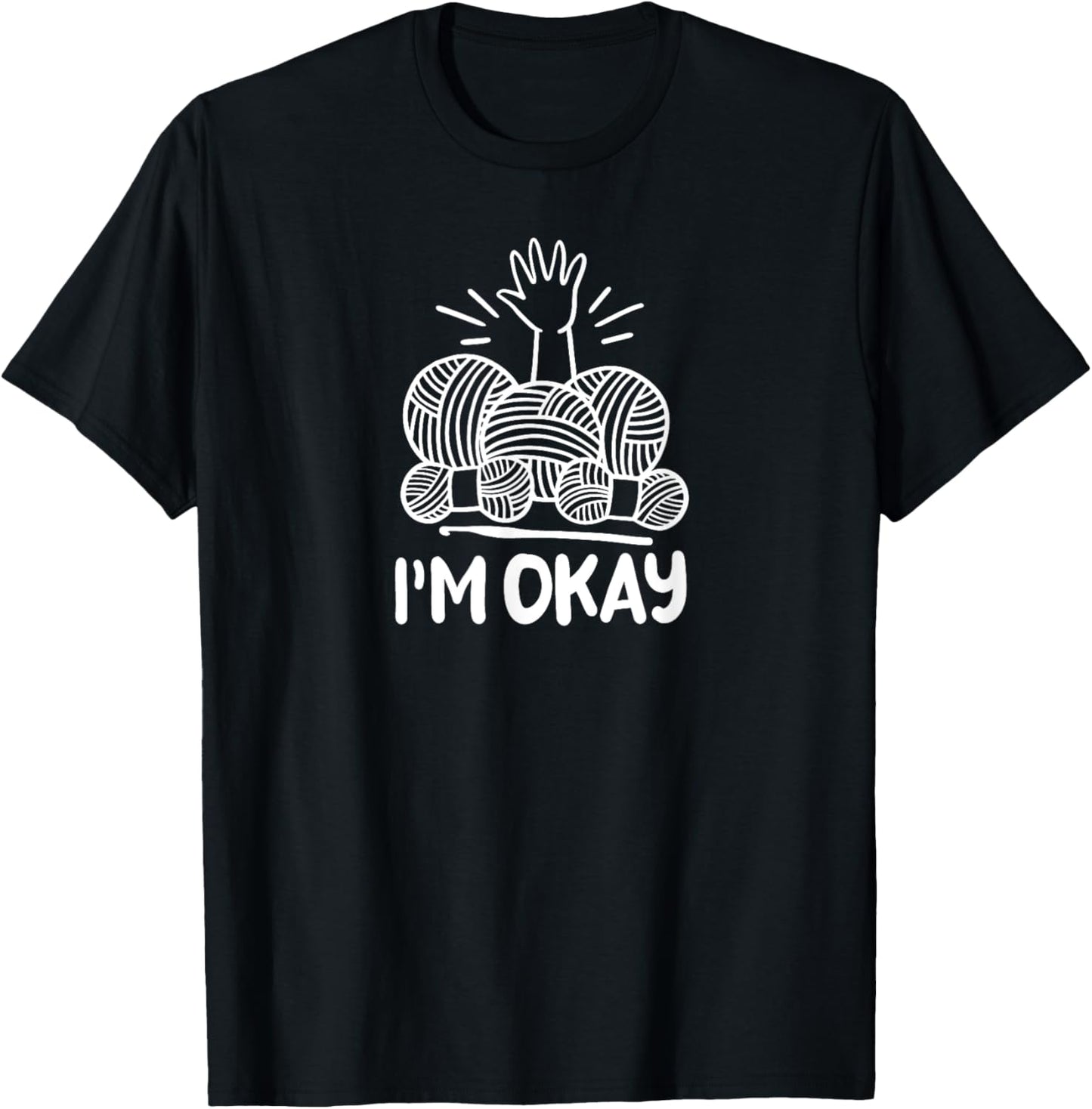 Funny Trapped In The Yarn, Cute Im Ok Crochet Yarn Collector Yarn Supply | Premium Quality | High CTR Title