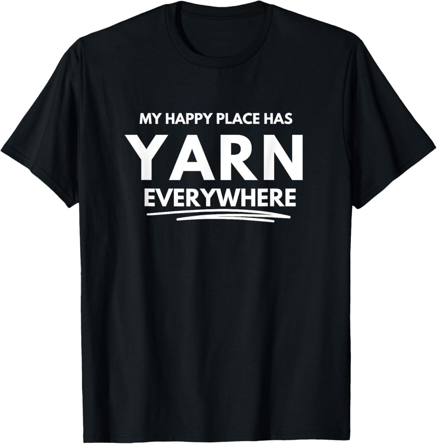 My happy place has yarn everywhere Yarn Supply | High Search Volume | Perfect for Crafters