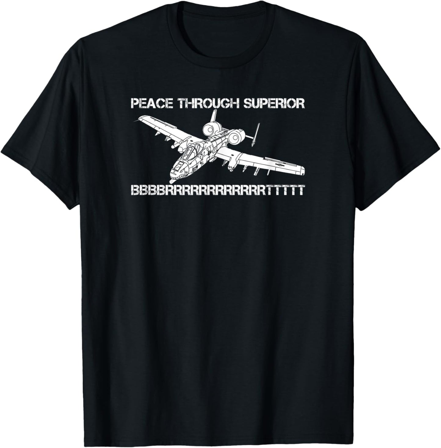 A-10 Warthog Thunderbolt Plane Meme BBBRRRTTT Funny Joke Apparel | US Viral Style | Must-Have Style