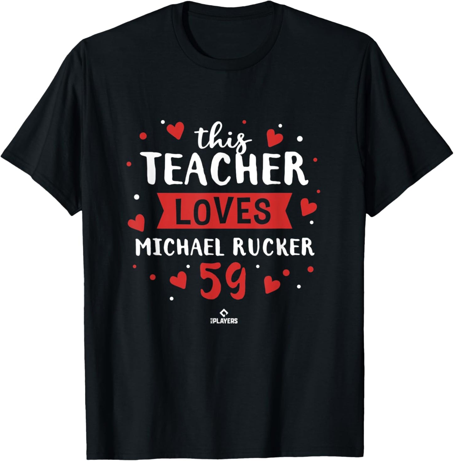 This Teacher Loves Michael Rucker Chicago Baseball Player Apparel | Premium Quality