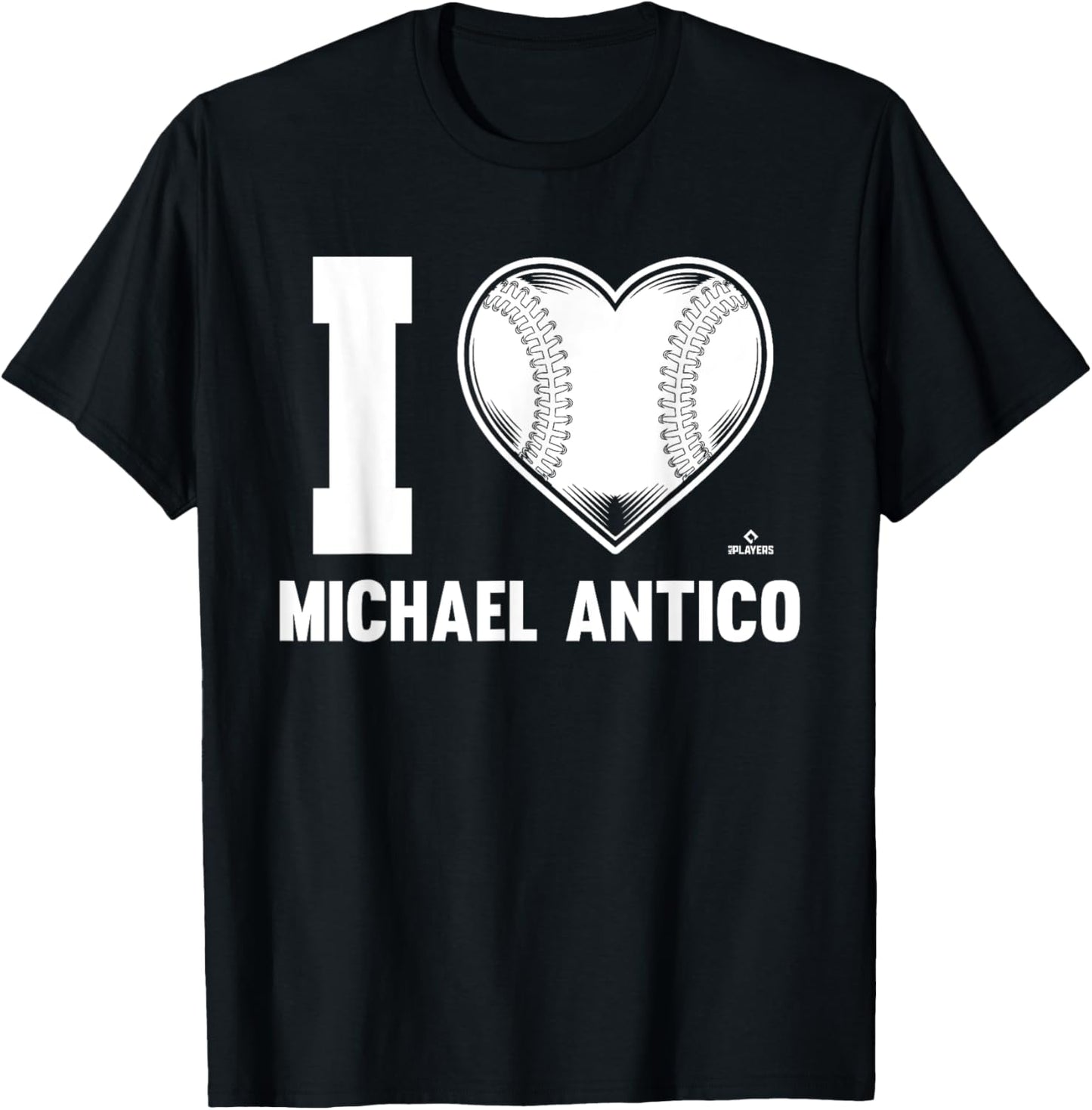 I Heart Michael Antico Prospect Baseball Fan Gear Apparel | Perfect Gift Idea