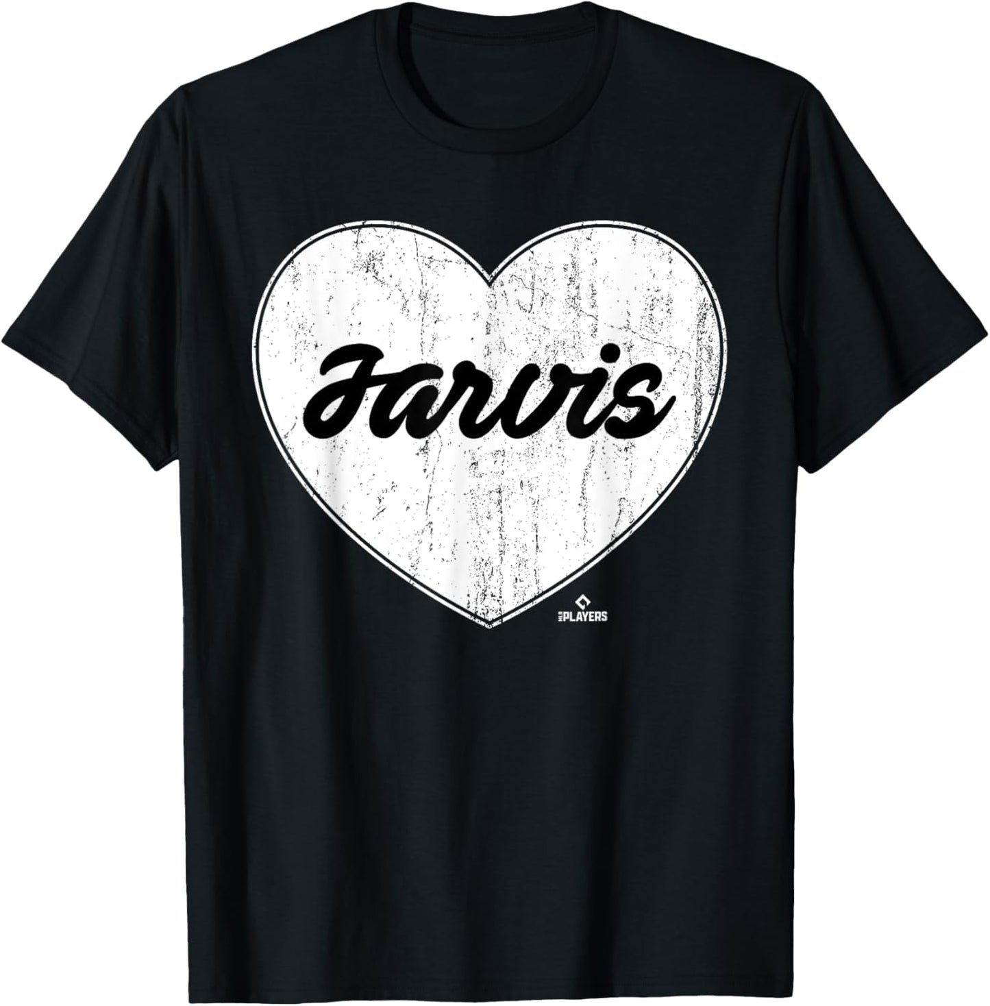 Distressed Heart Michael Jarvis Prospect Baseball Fan Gear Apparel | Everyday Casual Wear