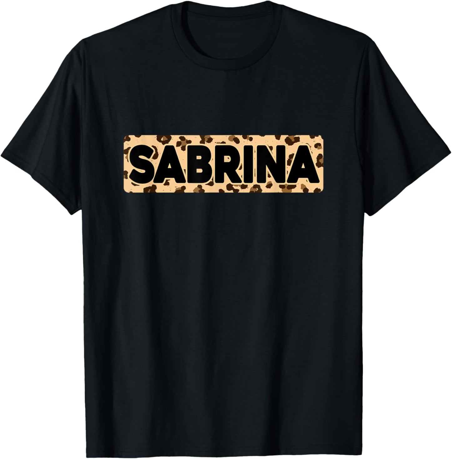 Funny Sabrina Leopard Print Personalized Name Sabrina Apparel Trending US Everyday Wear