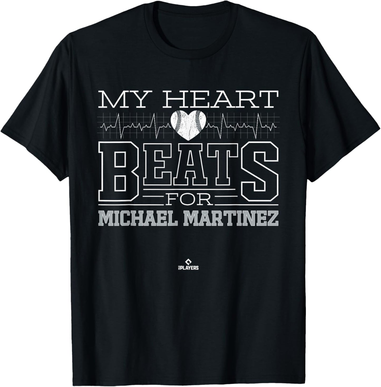 My Heart Beats for Michael Martinez Prospect Baseball Fan Apparel | Premium Quality