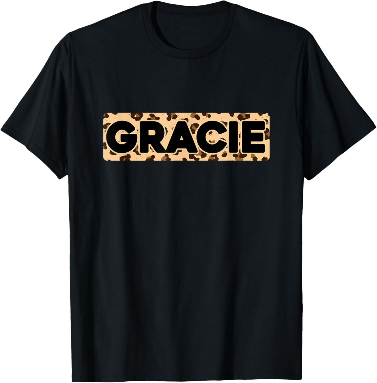 Funny Gracie Leopard Print Personalized Name Gracie Apparel High Search Demand Gift Ready