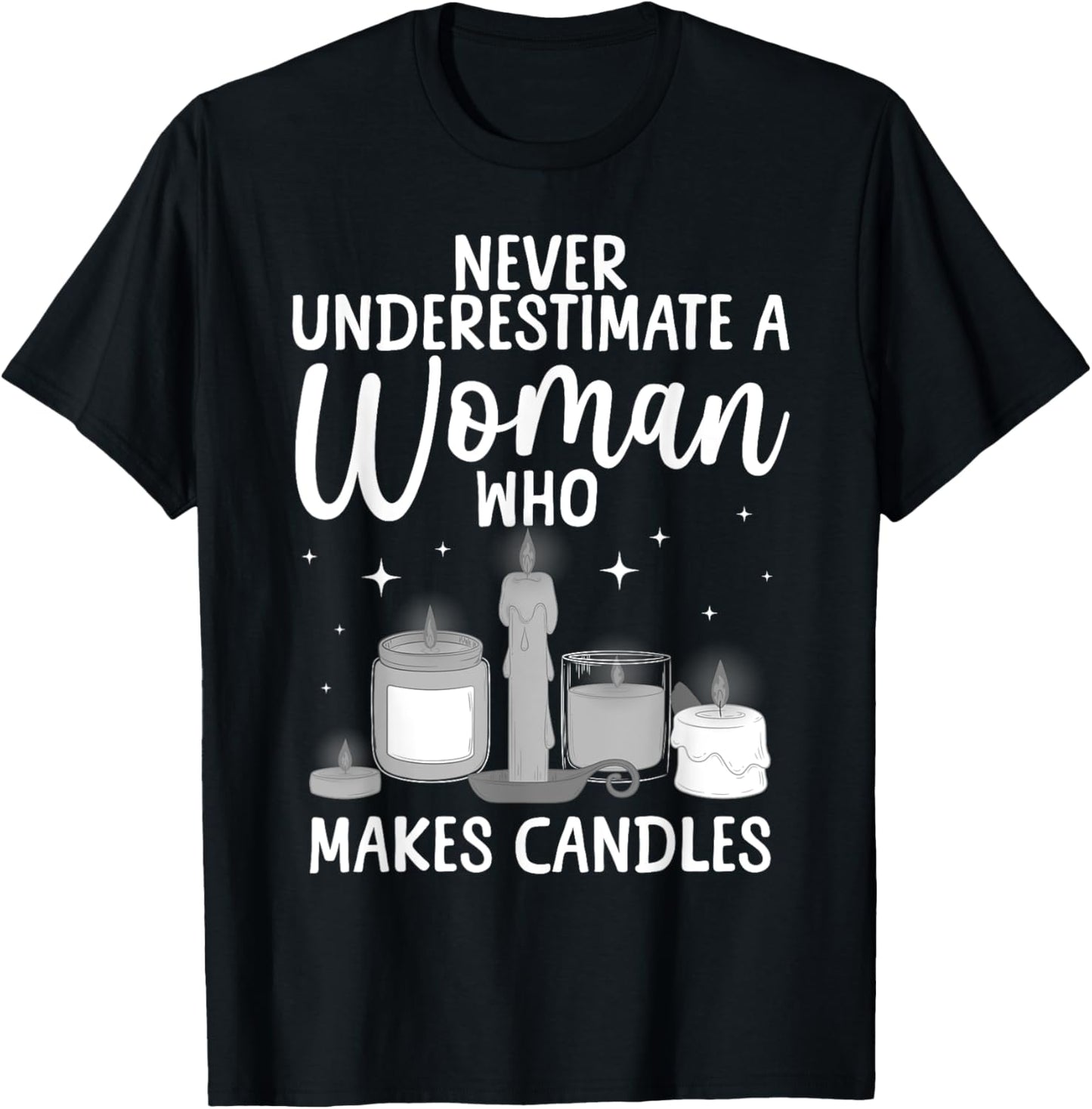 Funny Candle Making Design For Women Girls Lady Candle Maker Apparel | High Search Volume | Comfort Daily Wear
