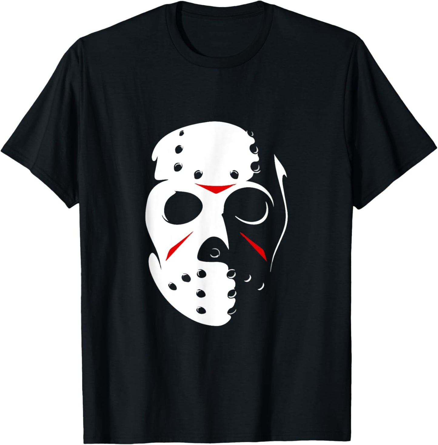 Jason Hockey Mask Halloween Shirt Friday 13TH T-Shirt T-Shirt | Viral Streetwear Style