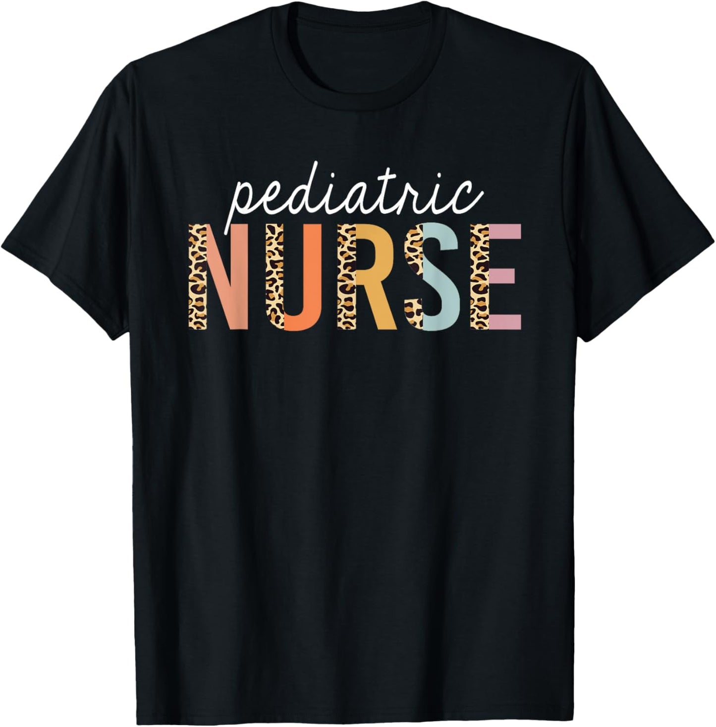 Pediatric Nurse Leopard Print Nursing School Women Apparel Viral TikTok Find Gift Ready