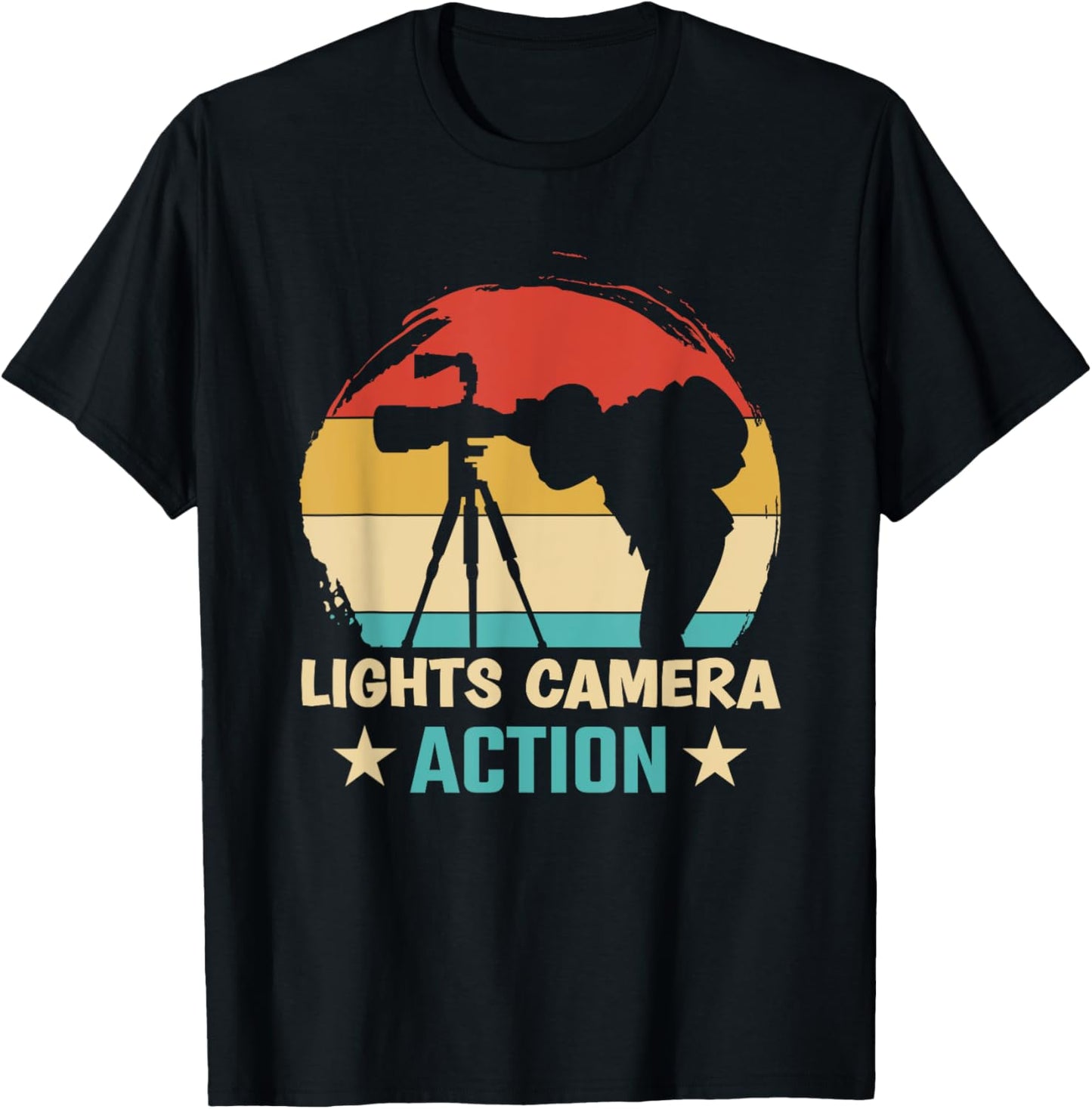 Lights Camera Action Film Crew Producers Director Filmmaker Apparel | Trending 2025 | Must-Have Style