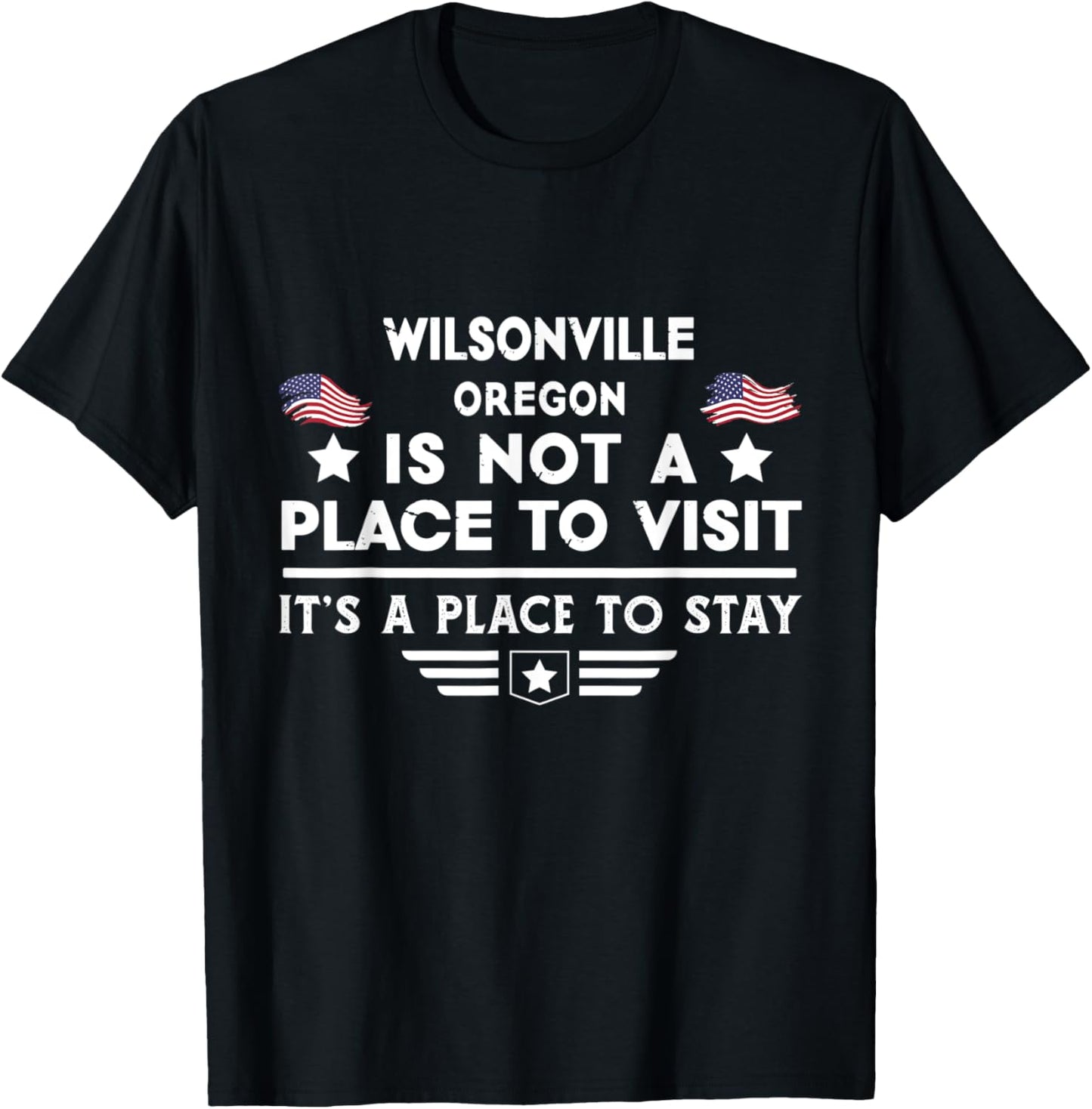 Wilsonville Oregon Place to stay USA Town Home City Apparel | High Search Volume | Daily Wear Essential