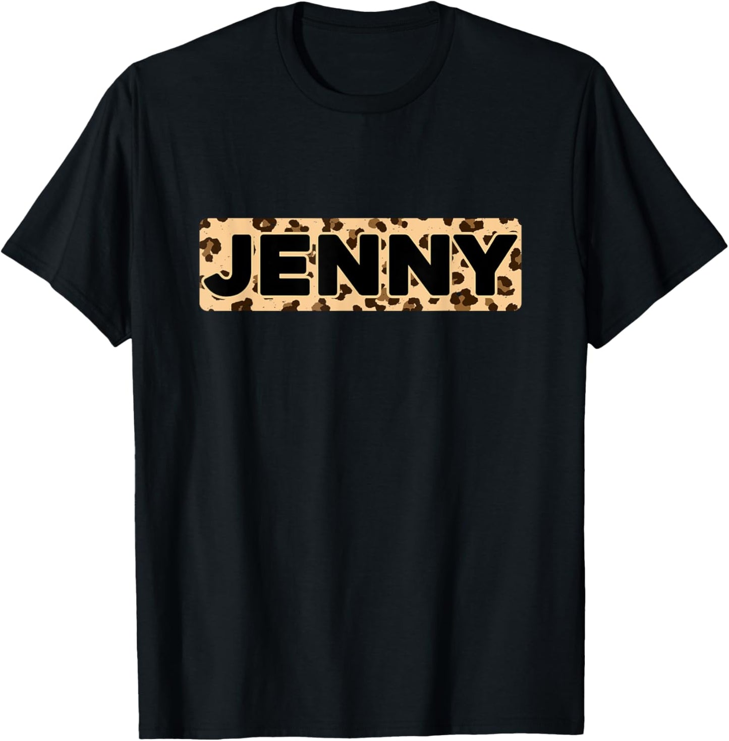 Funny Jenny Leopard Print Personalized Name Jenny Apparel Premium Print Gift Ready