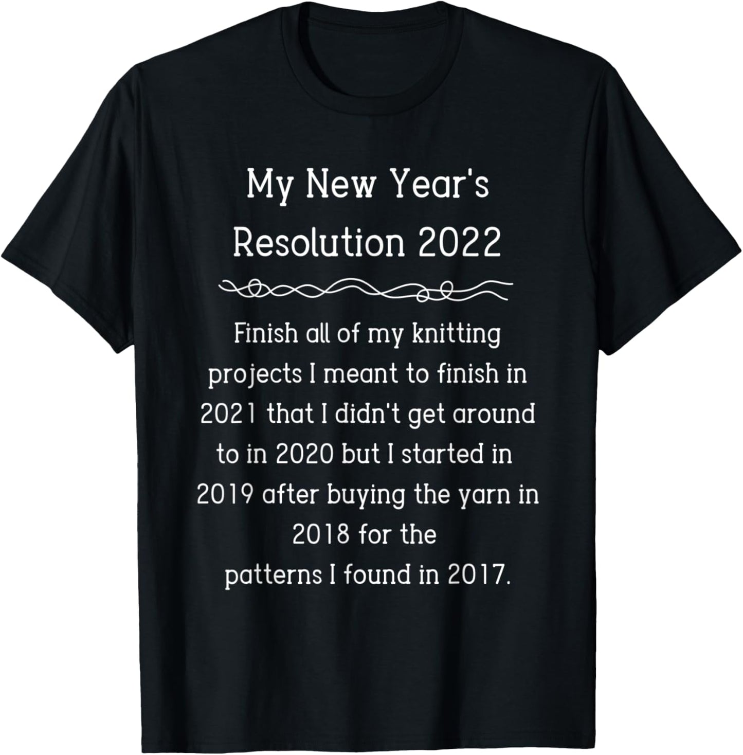 2022 Resolution Goals Knitting Funny Grandma Mom Yarn Lover Yarn Supply | Top Rated | Best Seller Choice