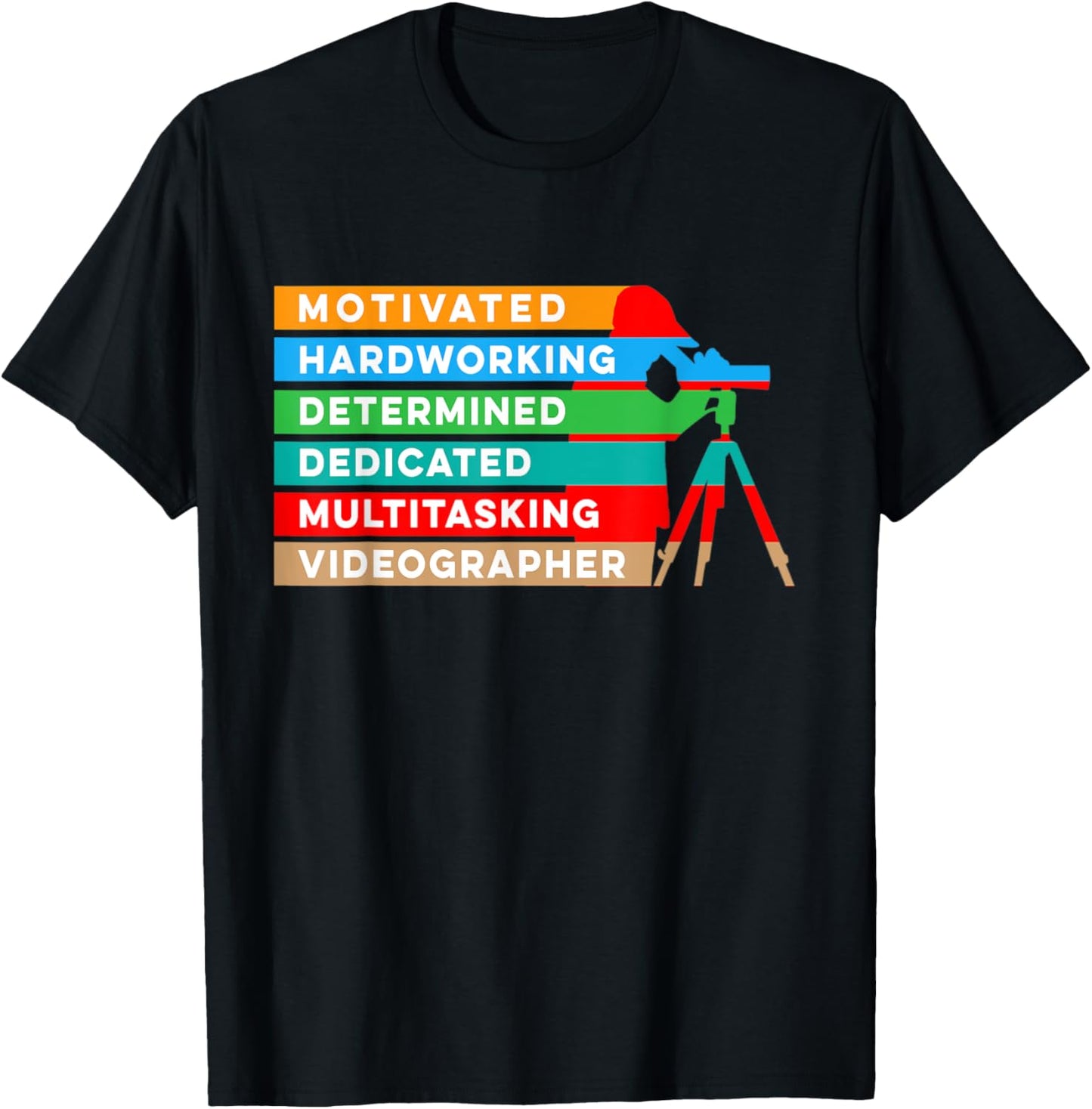 Videographer Hardworking Videography Filmmaker Apparel | Trending 2025 | Must-Have Style