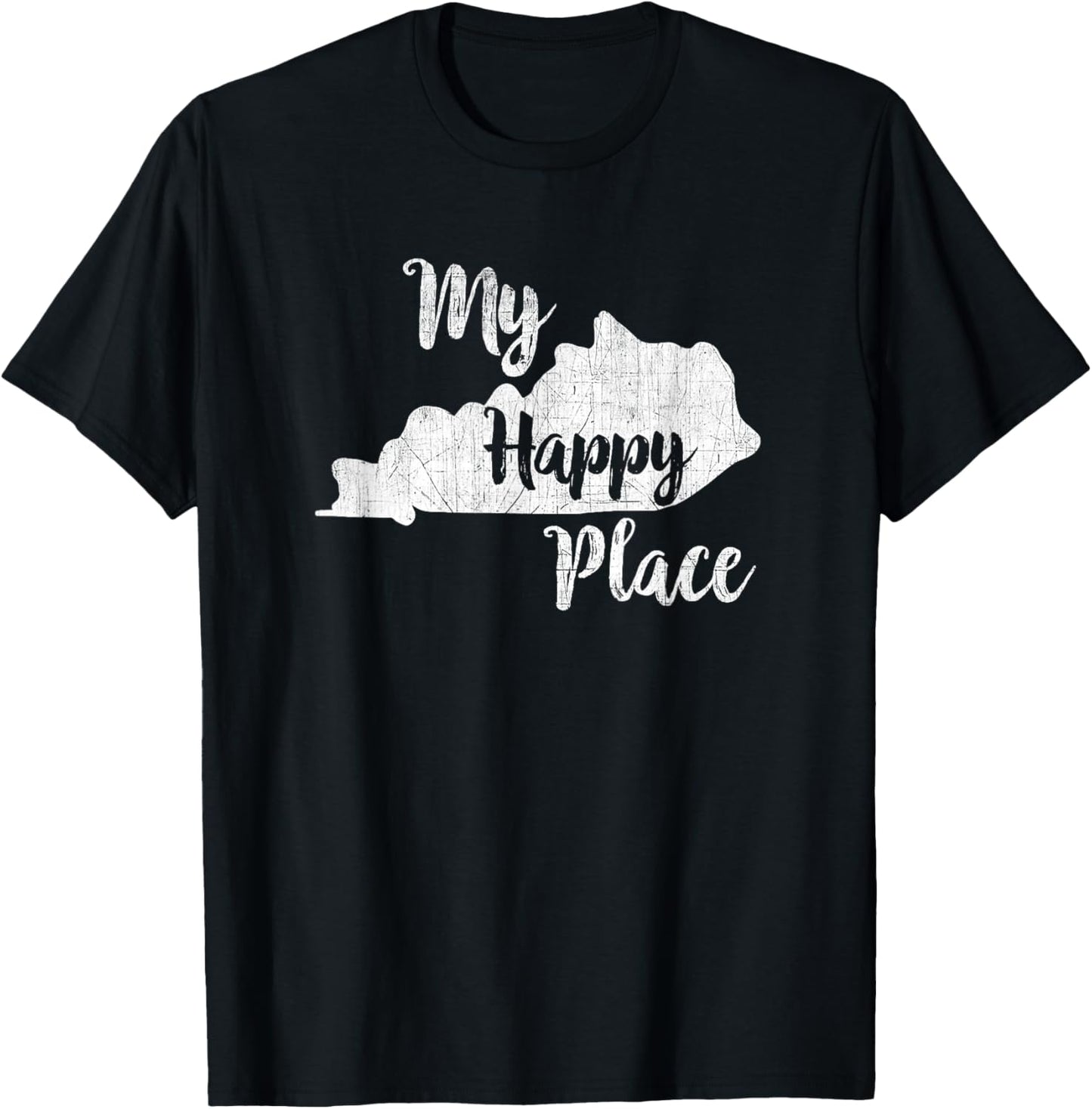 Kentucky My Happy Place State Home Apparel | Google Shopping Optimized | Daily Wear Essential