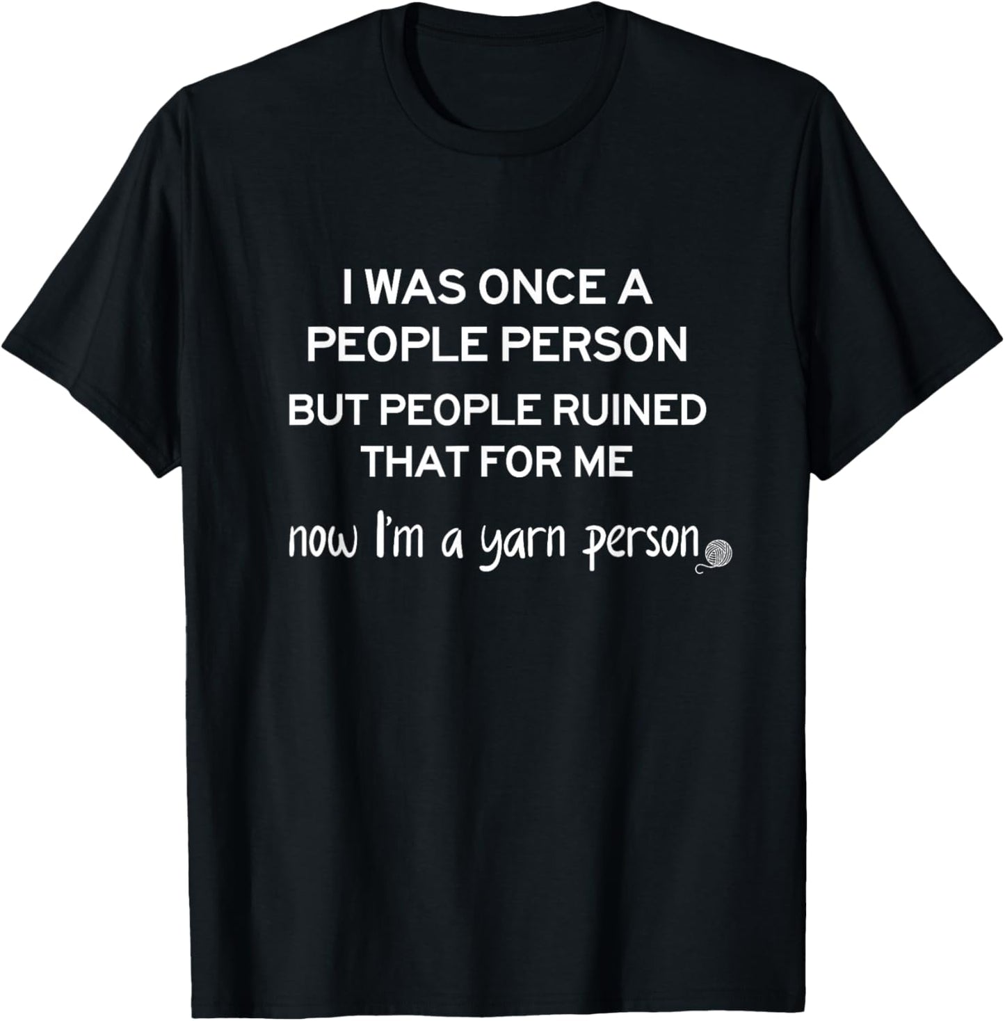 Funny Yarn Person Knitting Crochet Humor Gift for Yarn Lover Yarn Supply | Viral US Pick | Perfect for Crafters