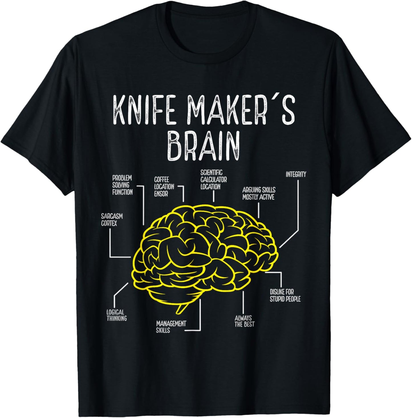Knife Making Brain Bladesmith Bladesmithing Knife Maker Apparel | US Viral Style | Perfect Gift Idea
