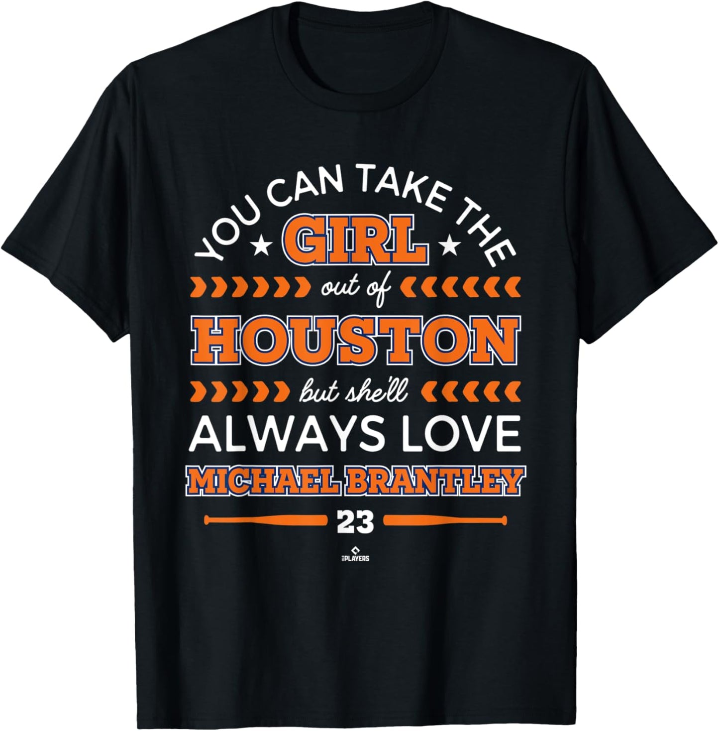 She'll Always Love Michael Brantley Houston MLBPA Apparel | Viral Streetwear Style