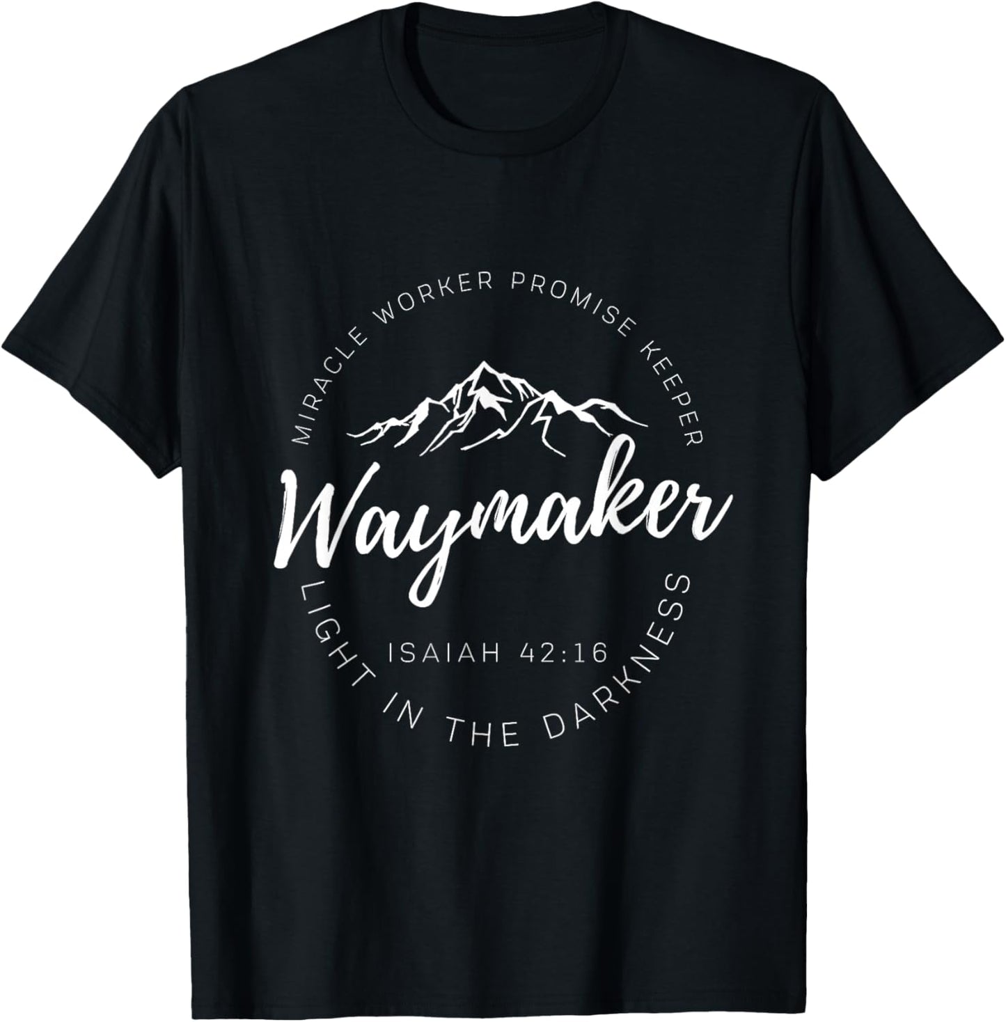Way Maker Waymaker Miracle Worker Promise Keeper Christian Apparel | High Search Volume | Must-Have Style