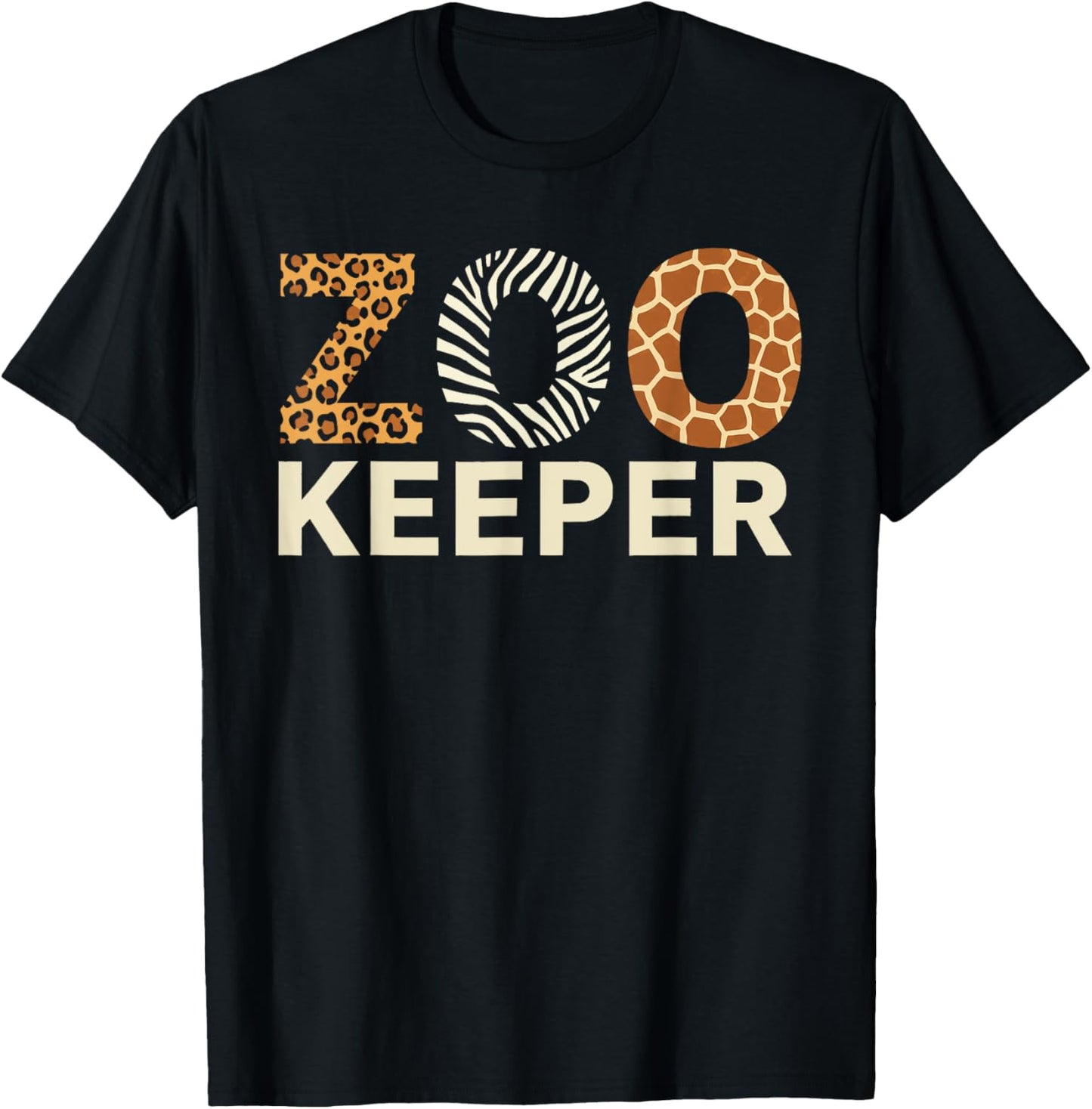 Zookeeper Animal Print Shirt Zoo Keeper costume for BoysKids T Shirt Comfort Fit US Top Pick