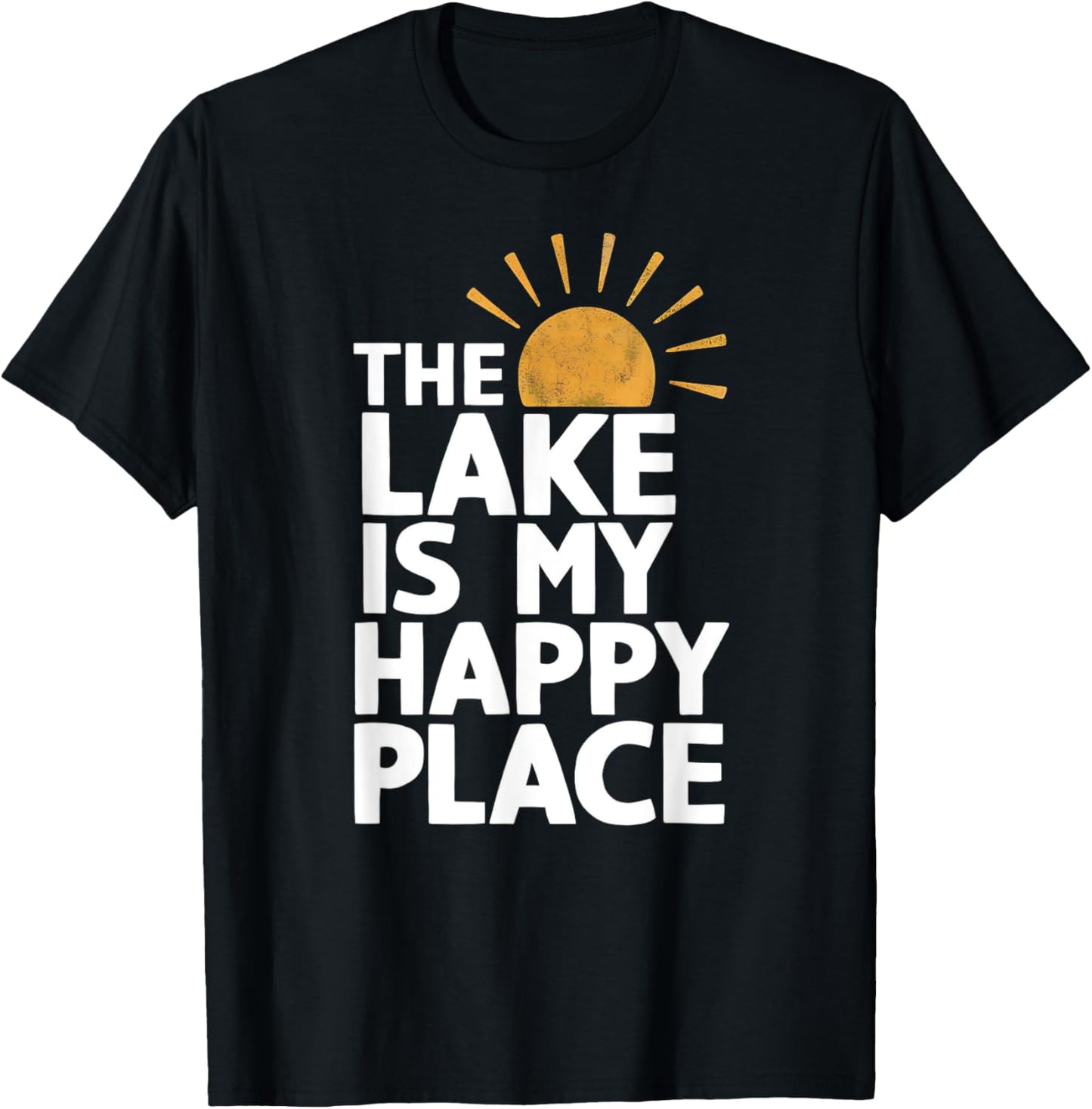 Sunrise The Lake Is My Happy Place Apparel | Premium Quality | Customer Favorite