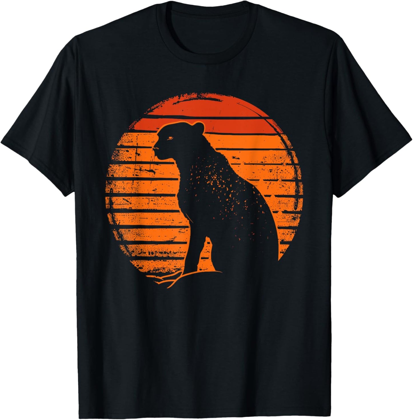 Retro Cheetah Vintage 80s Style Cheetah Wild Animals Lover Apparel Premium Print Hot Right Now