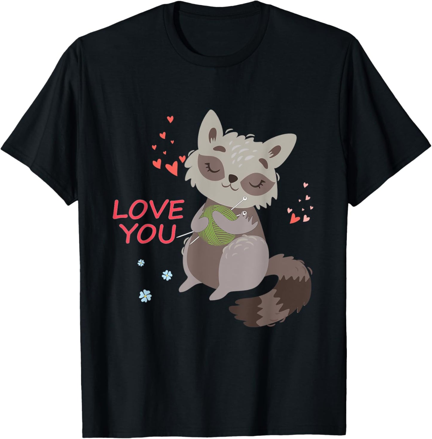 Raccoon Crochet Knitting and Yarn lovers gift Yarn Supply | Premium Quality | Perfect for Crafters