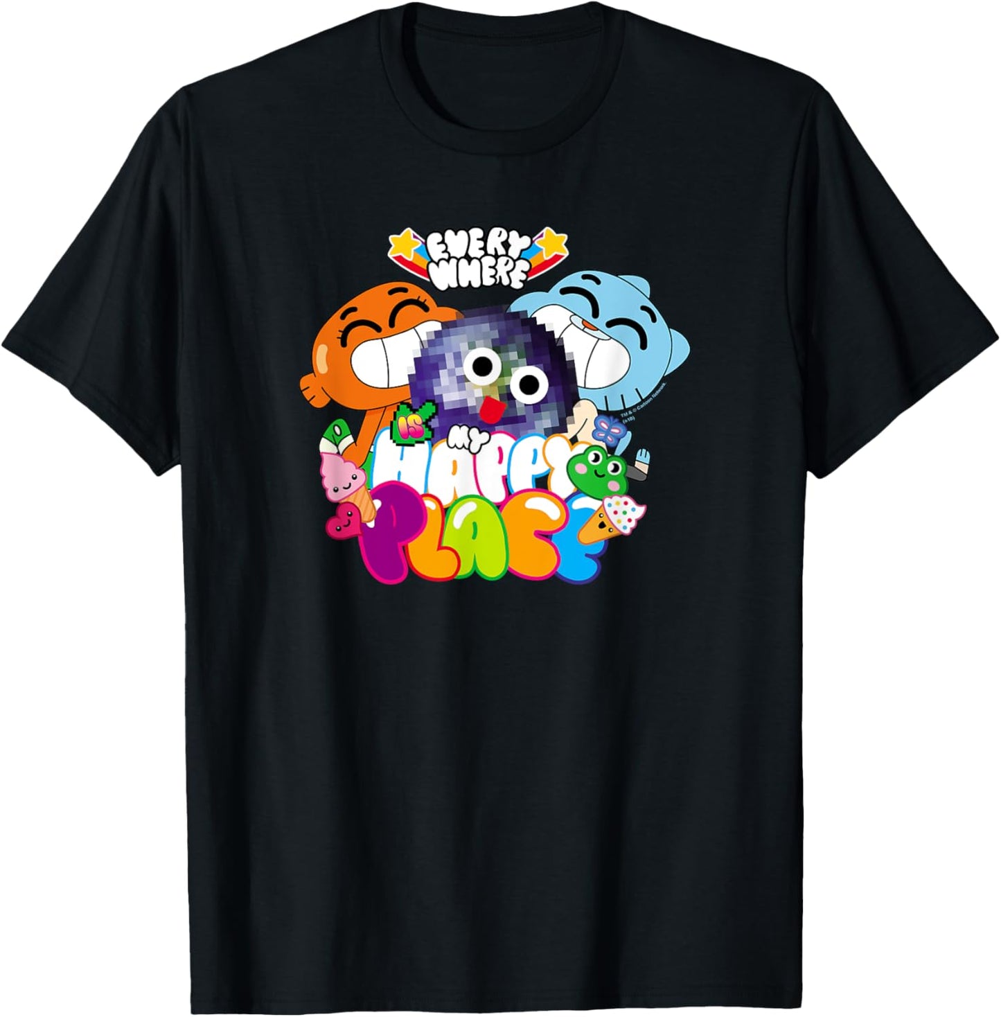 The Amazing World of Gumball Happy Place Apparel | Bestseller Style | Daily Wear Essential