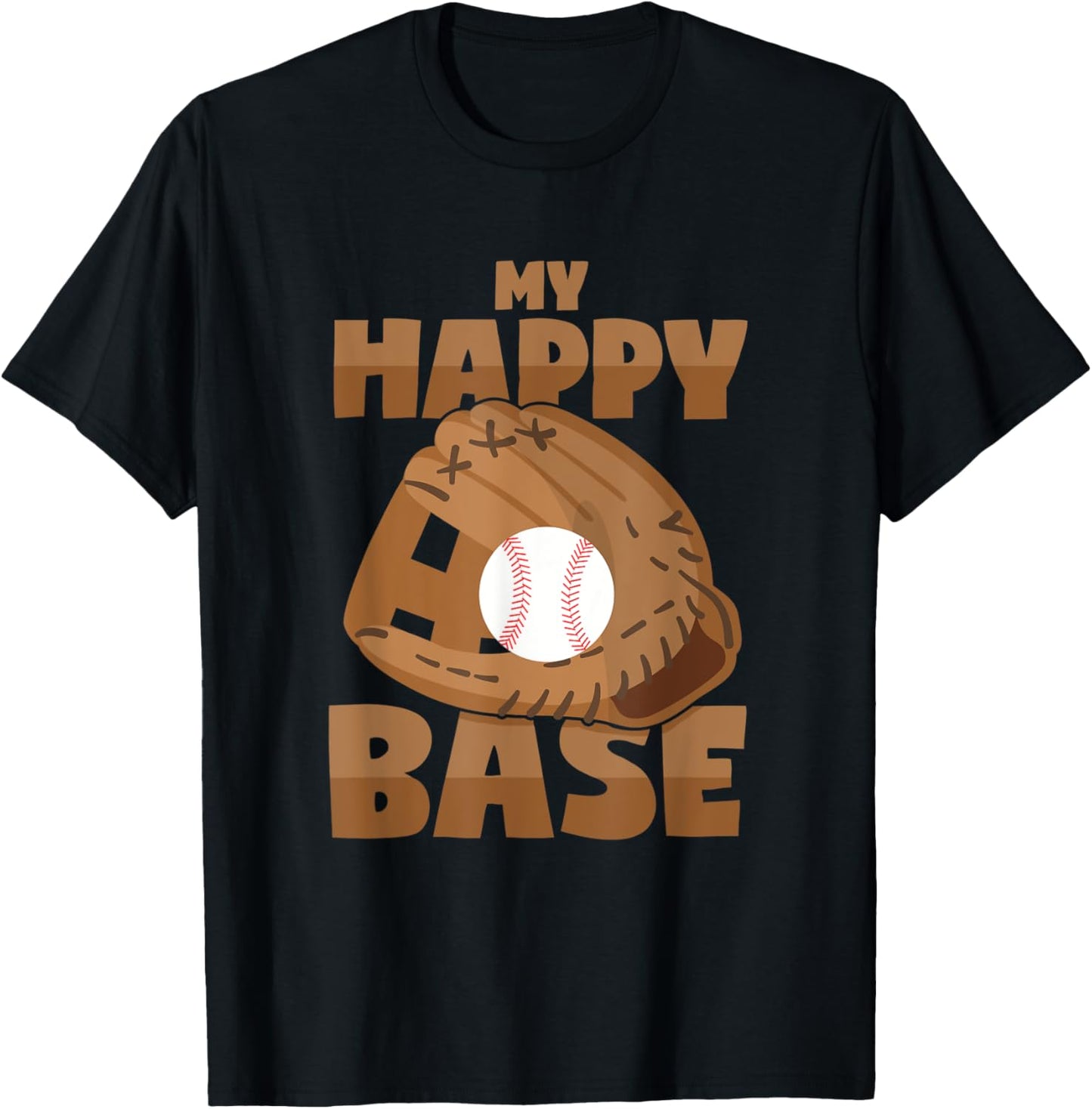Baseball - Happy Place - Pun Apparel | Trending 2025 | Customer Favorite