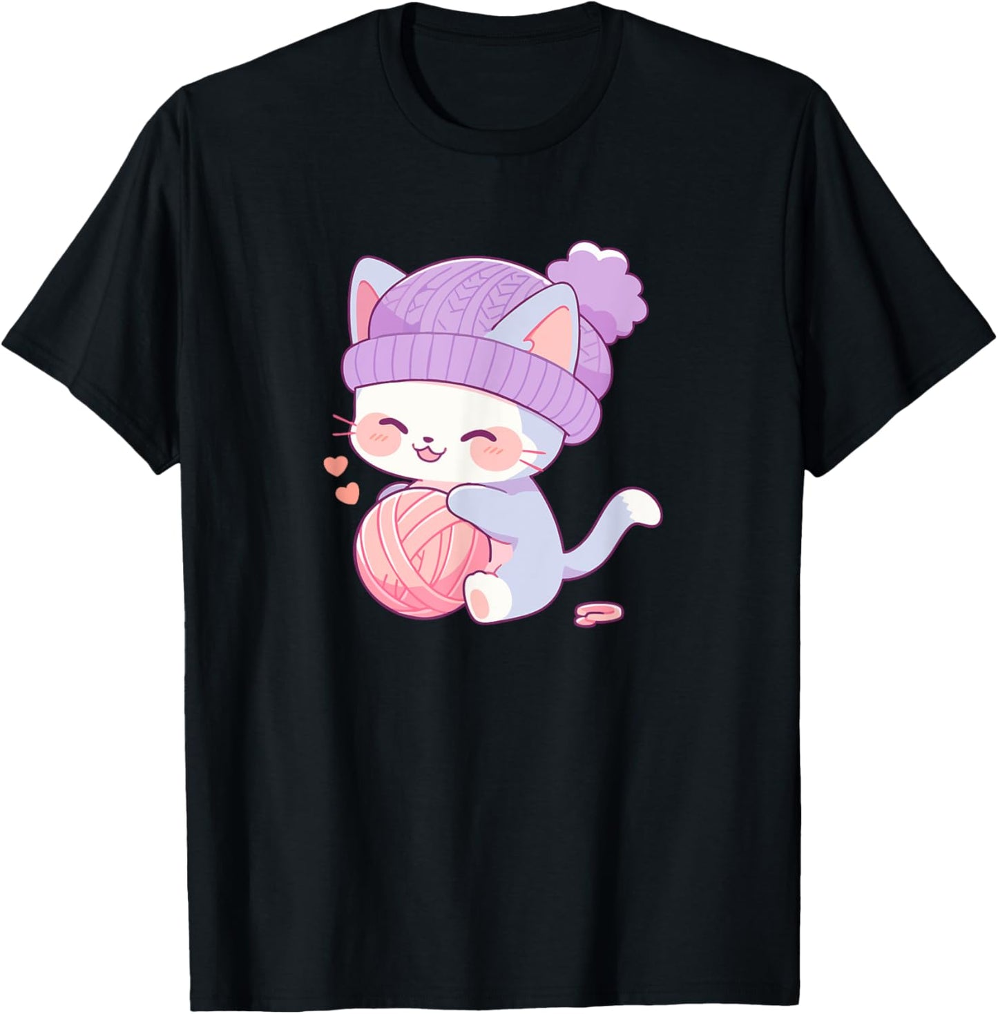 Cute Cat Kitten with a Yarn Kawaii Character Yarn Supply | Viral US Pick | Perfect for Crafters