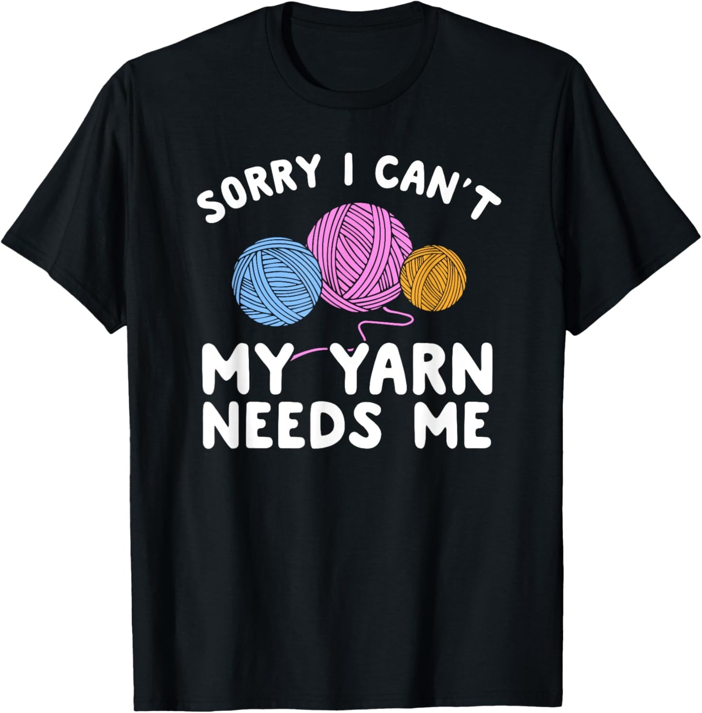 Funny Crochet Crocheting Knit Knitting Yarn Crocheter Shirt T-Shirt | Premium Quality | Perfect for Crafters