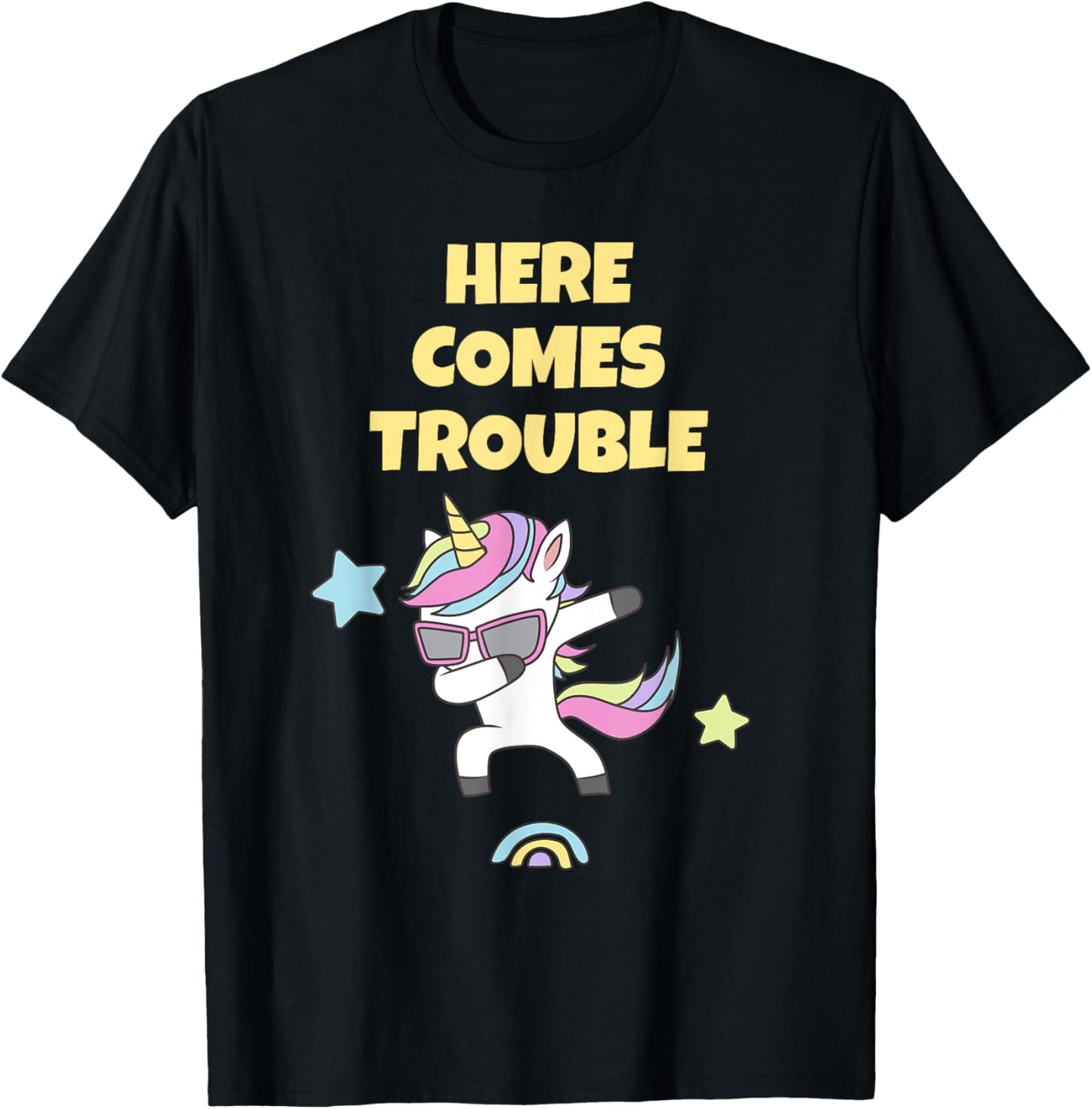 Here Comes Trouble Funny Troublemaker Toddler & Adults Apparel | Trending 2025 | Comfort Daily Wear