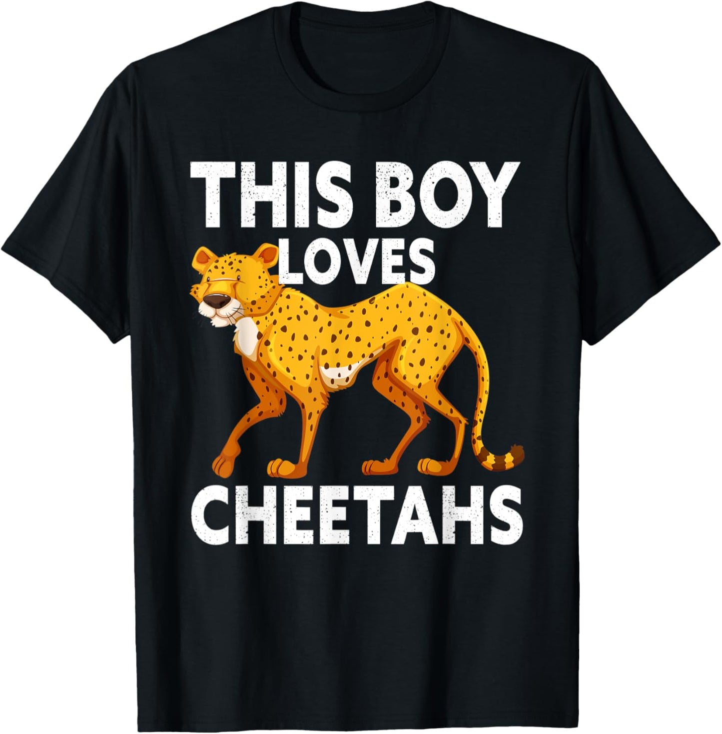 Wild Animal Funny Cheetah Kids This Boy Loves Cheetahs Apparel Trending US Hot Right Now