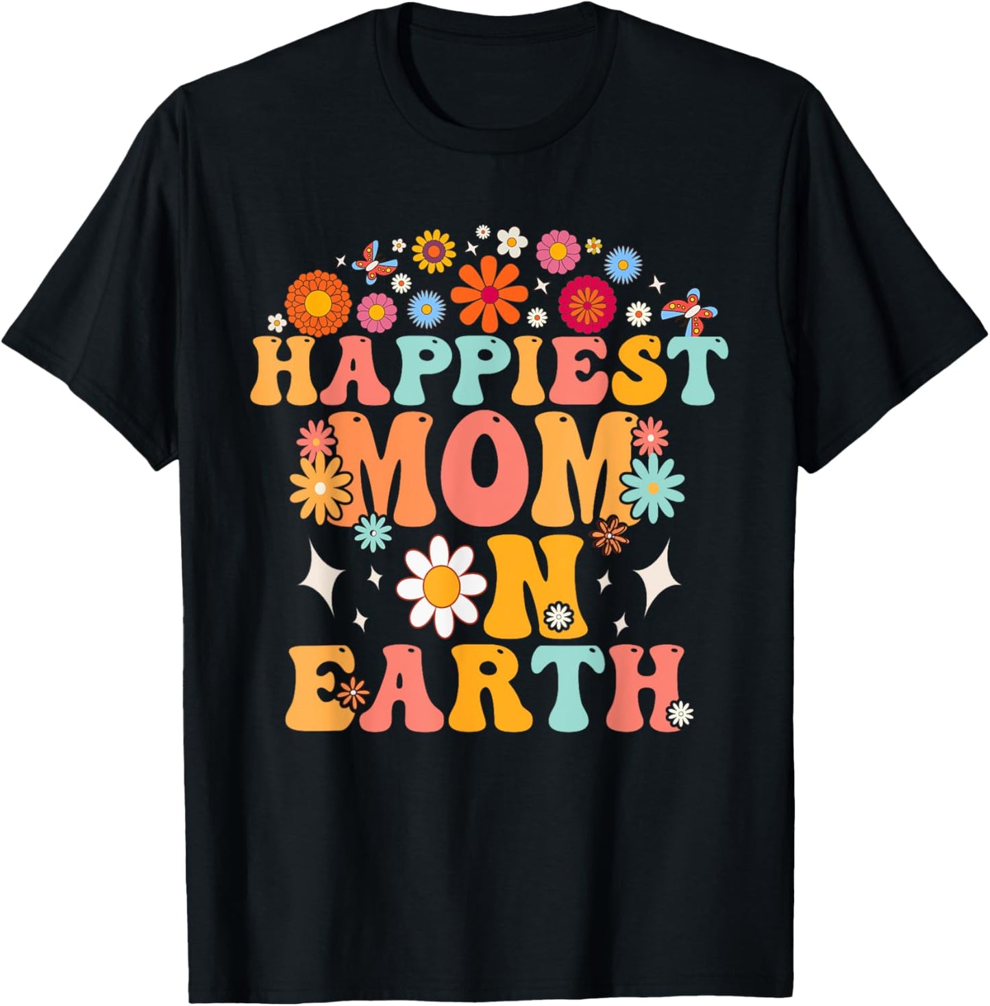 Happiest Mom On Earth Shirt, Family Trip, Happiest Place T-Shirt | US Viral Pick | Top Rated Comfort