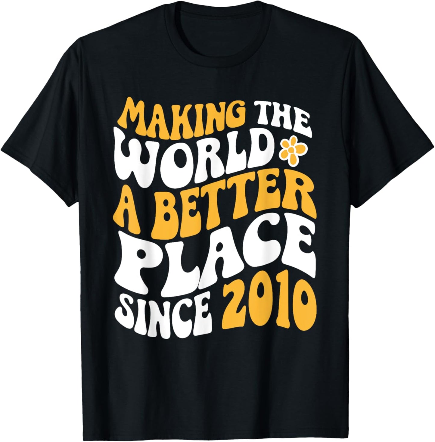 2010 Birthday - Making The World A Better Place Since 2010 Apparel | Trending 2025 | High CTR Boost