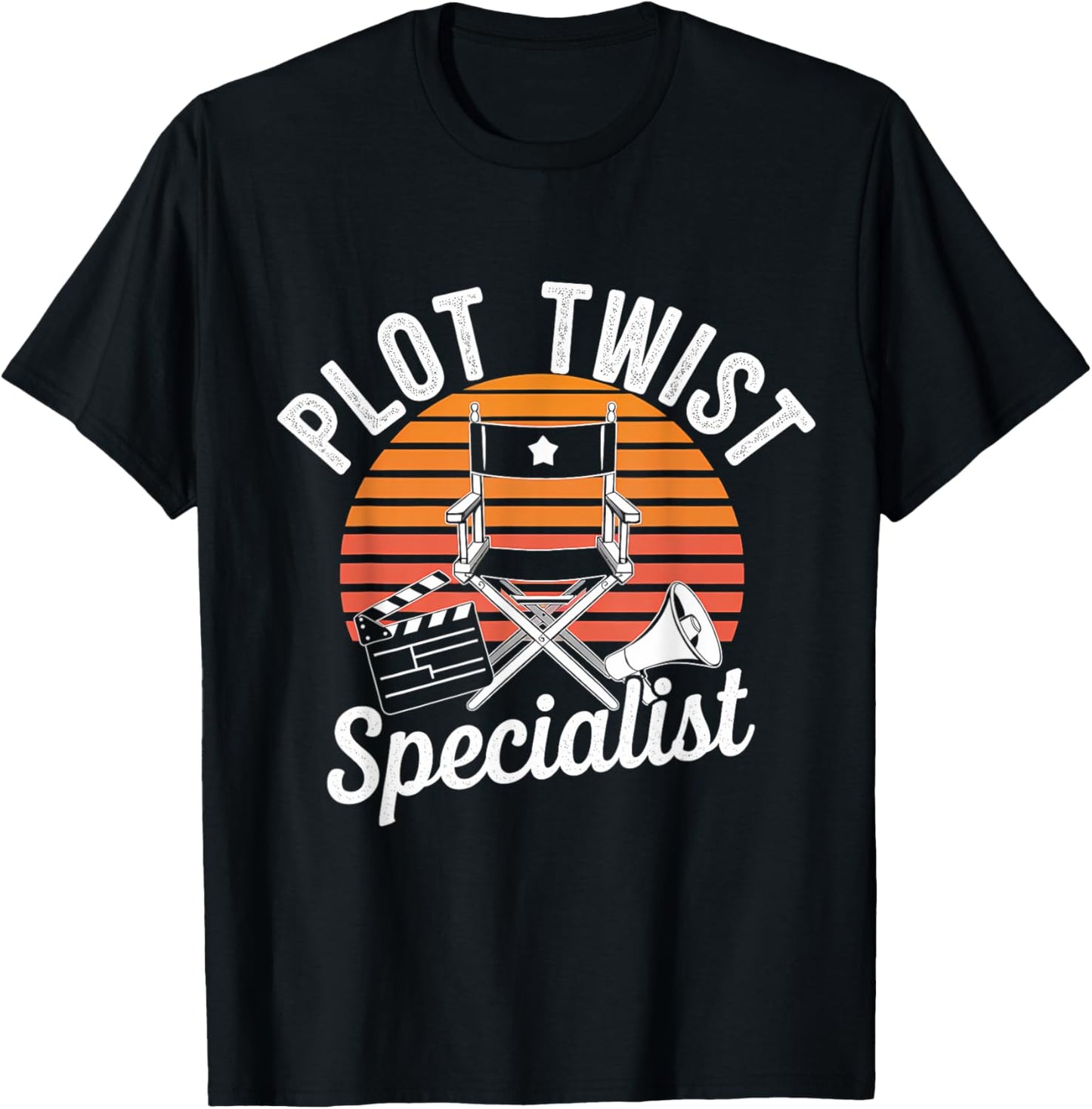 Plot Twist Specialist Film Director Filmmaker Movie Apparel | US Viral Style | Perfect Gift Idea