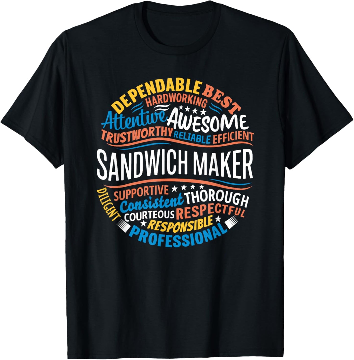 Sandwich Maker Gifts Funny Appreciation Week Apparel | Best Seller Pick | Aesthetic Fit