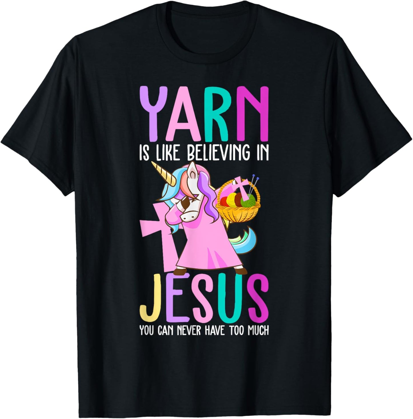 Yarn Is Like Believing In Jesus Yarn Lover Quilting Sewing Yarn Supply | Top Rated | Perfect for Crafters
