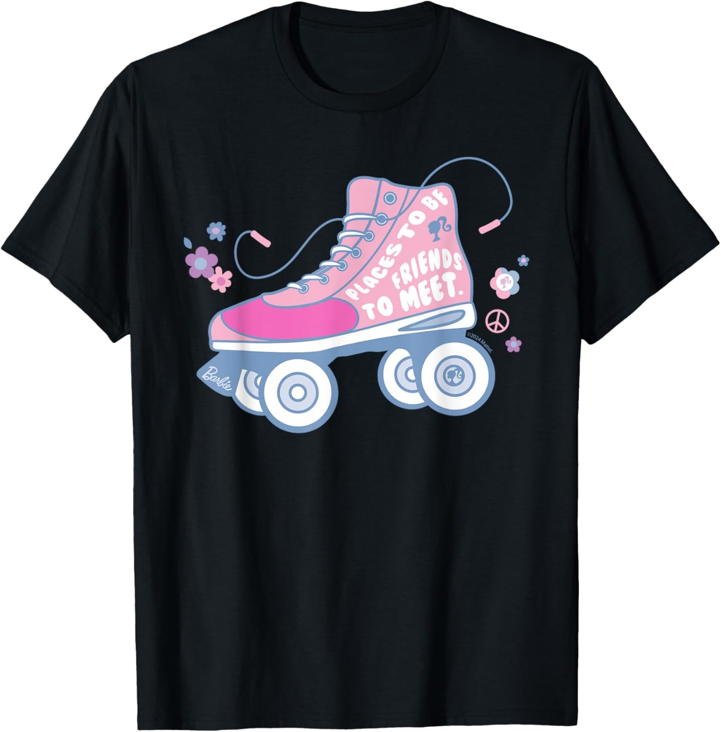 Barbie Roller Skate - Places to Be, Friends to Meet Apparel | Premium Quality | Aesthetic Casual Look