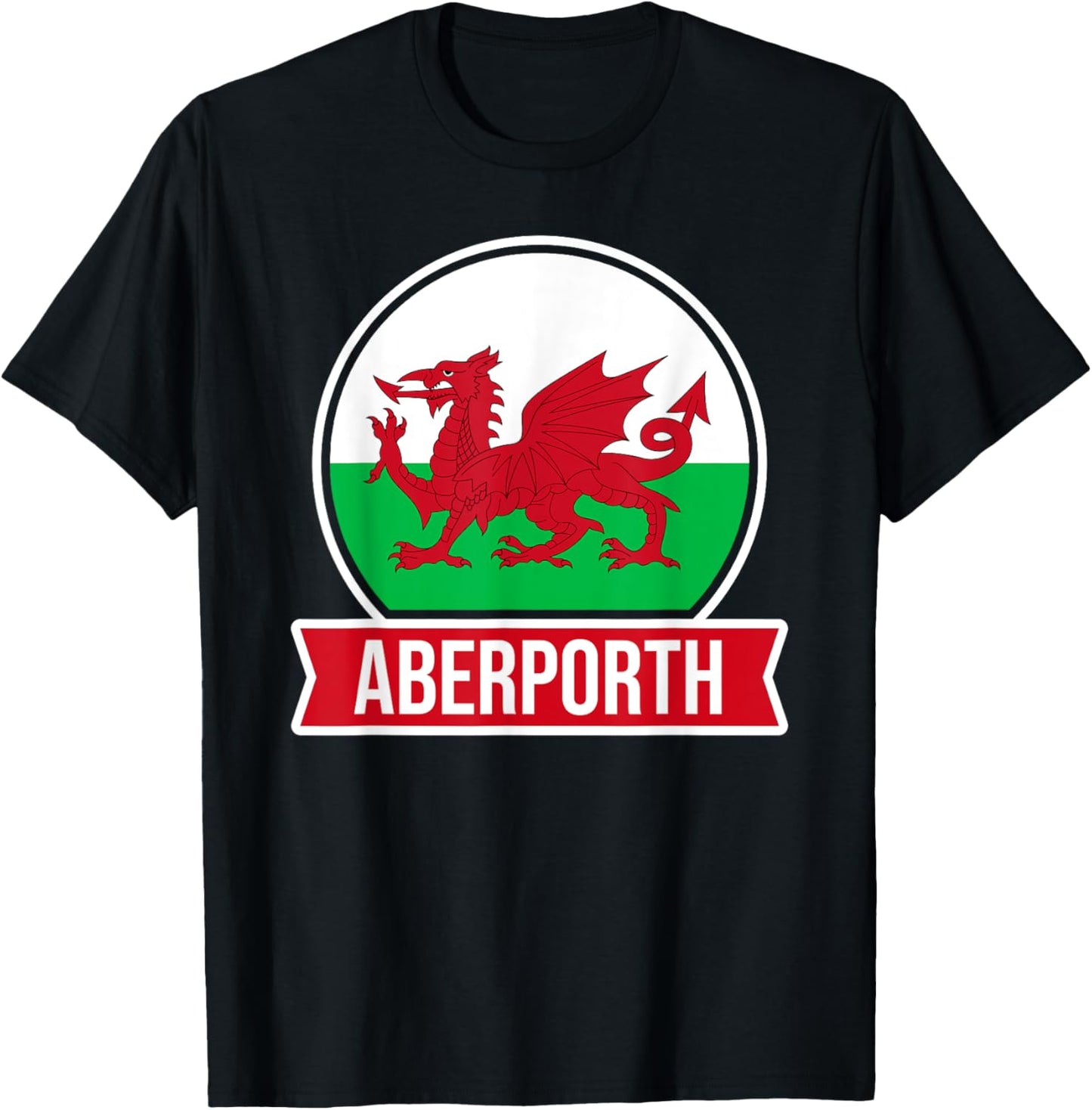 Aberporth - Cymru - Wales - Welsh place name flag design Apparel | Premium Quality | Top Rated Comfort