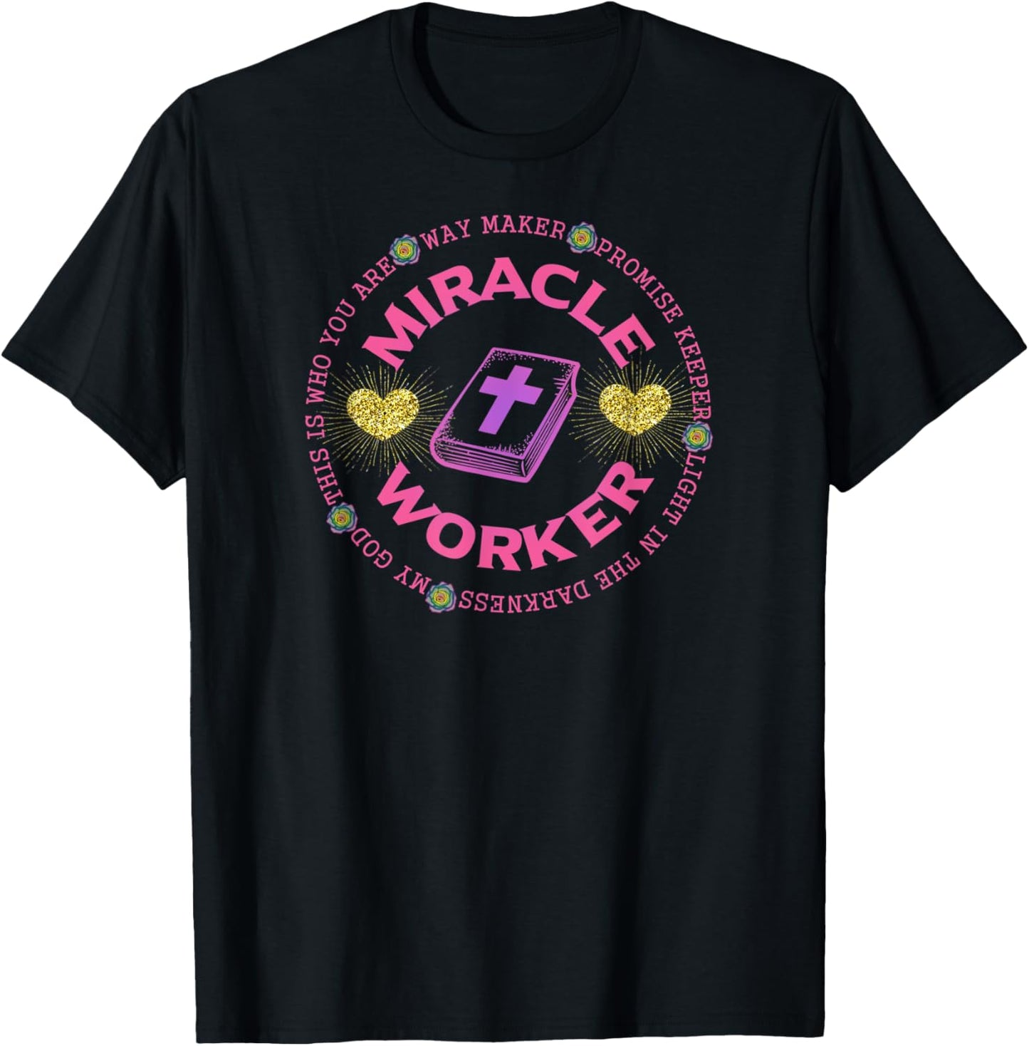 Christian Women Way Maker Miracle Worker Apparel | Trending 2025 | Aesthetic Fit