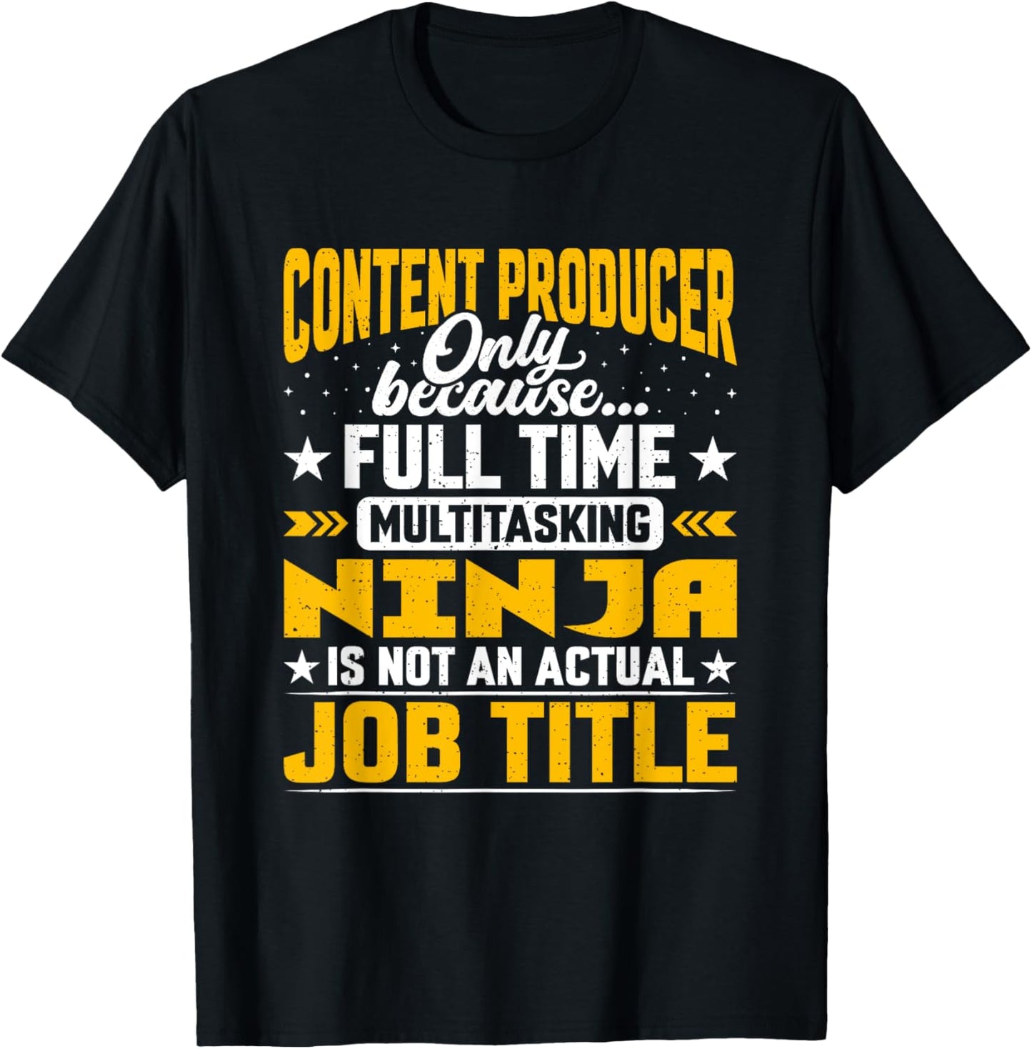 Content Producer Job Title - Funny Content Creator Maker Apparel | Premium Quality | Must-Have Style