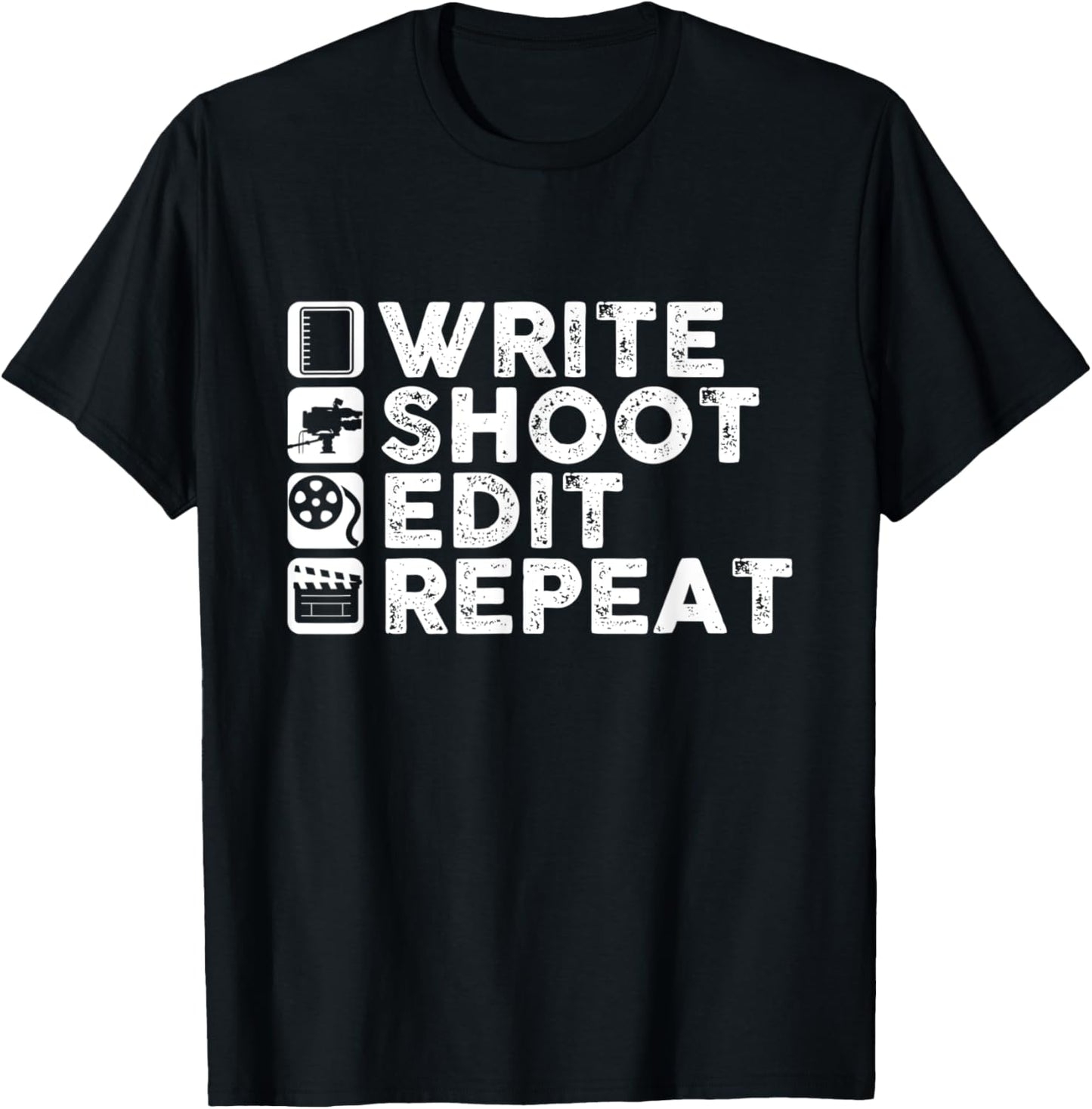 Write Shoot Edit Blogger Vlogger Movie Filmmaker Apparel | Premium Quality | Perfect Gift Idea