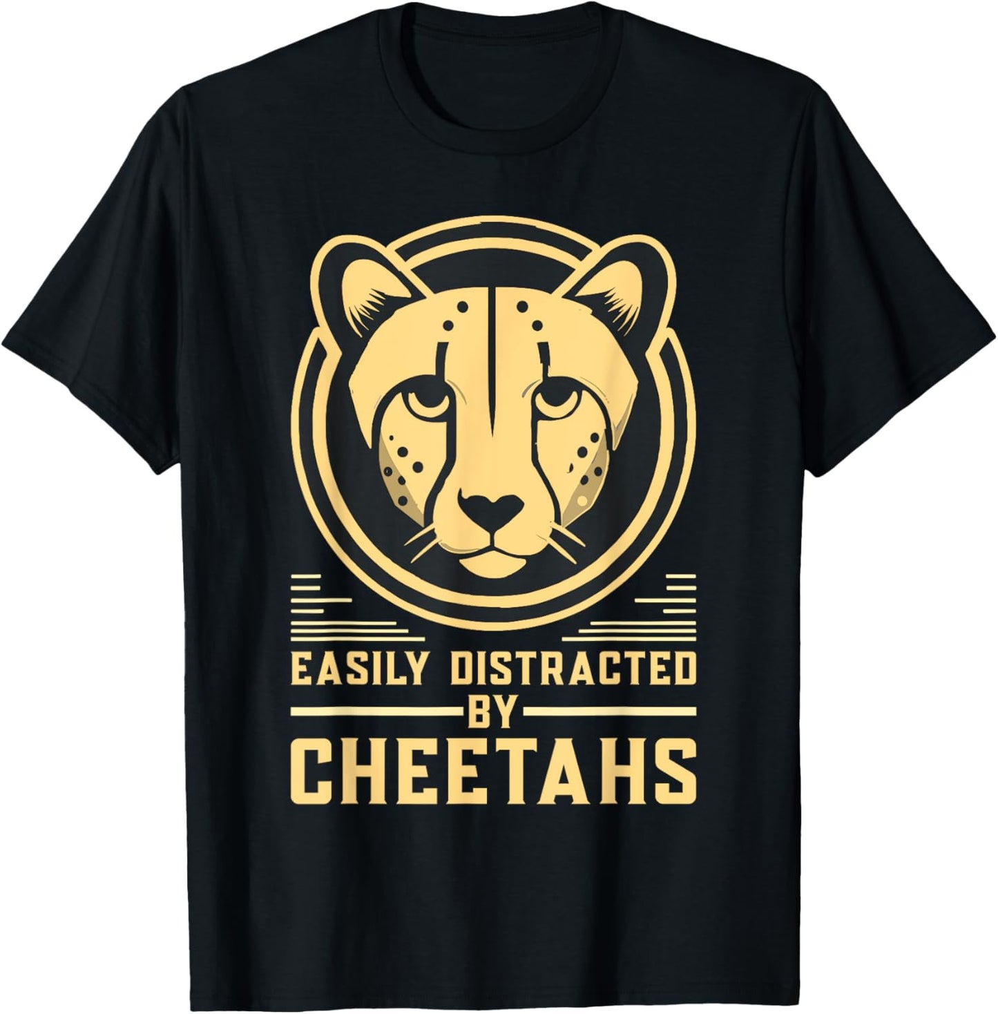 Cheetah Leopard Wildlife Easily Distracted By Cheetahs Apparel High Search Demand US Top Pick