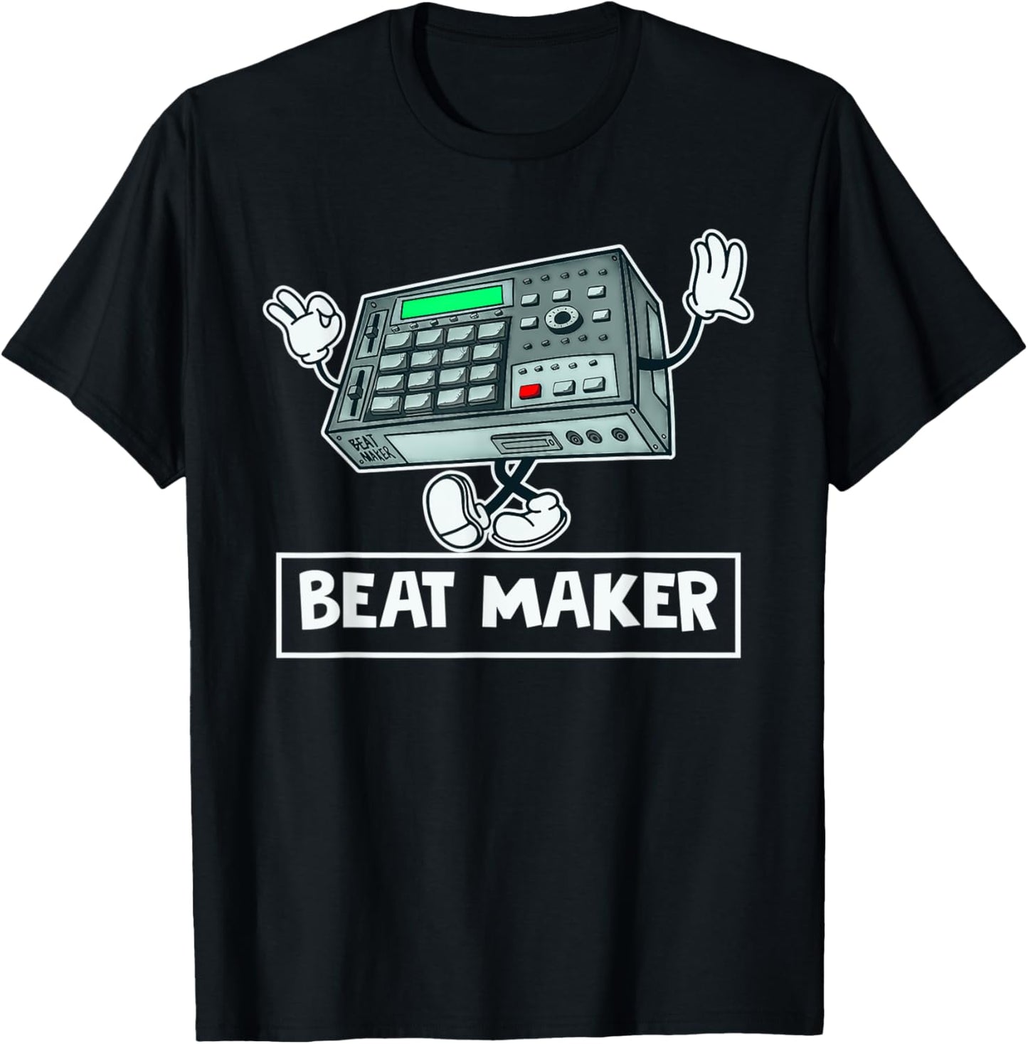 Beat Maker Music Radio White Text Funny Apparel | High Search Volume | Comfort Daily Wear