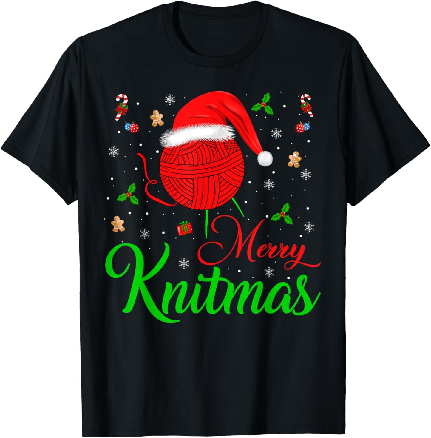 Merry Knitmas Xmas Holiday Santa Hat Knitting Yarn Christmas Yarn Supply | Trending 2025 | High CTR Title